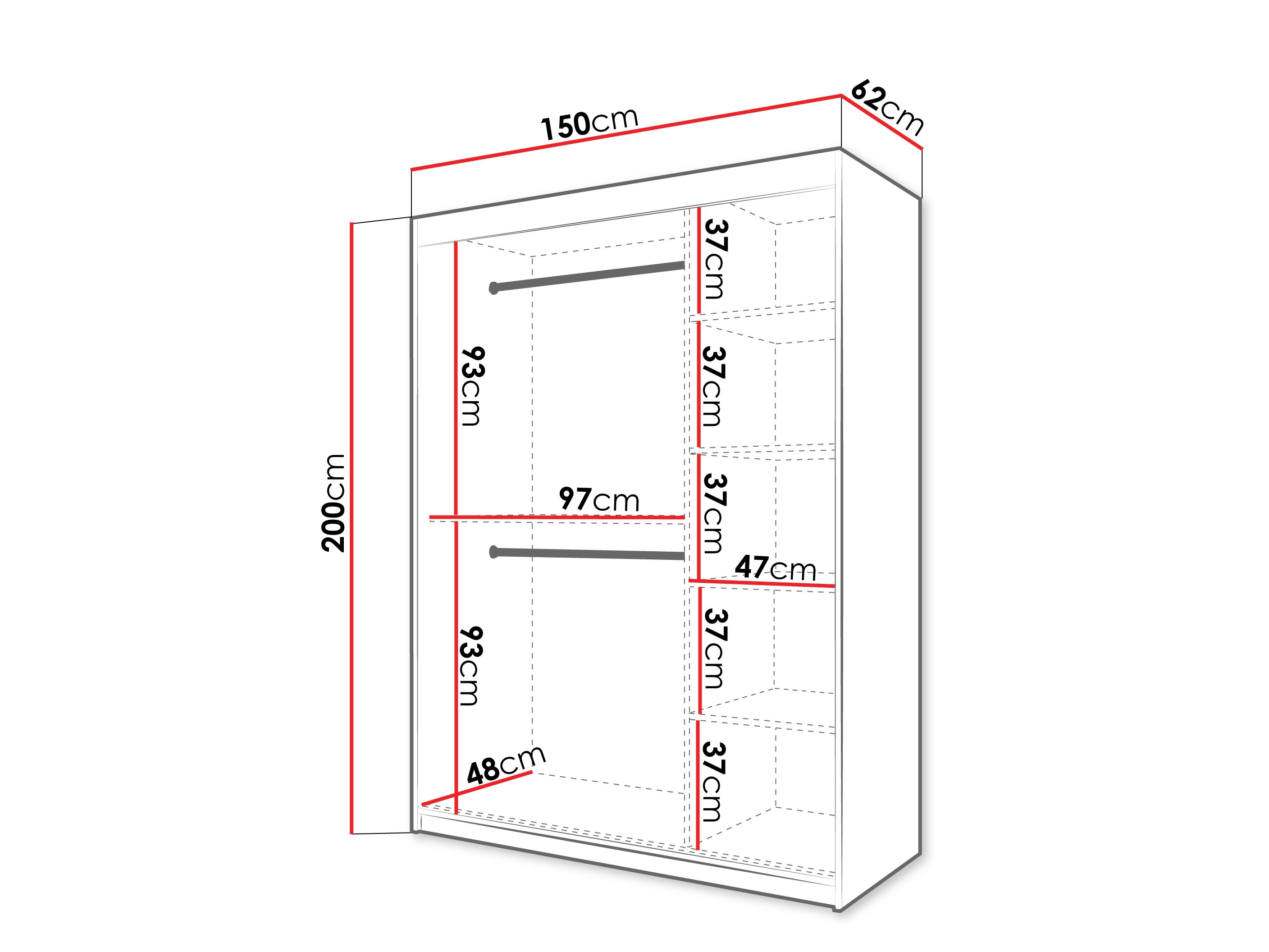Ormar Hartford 576 (Crno)