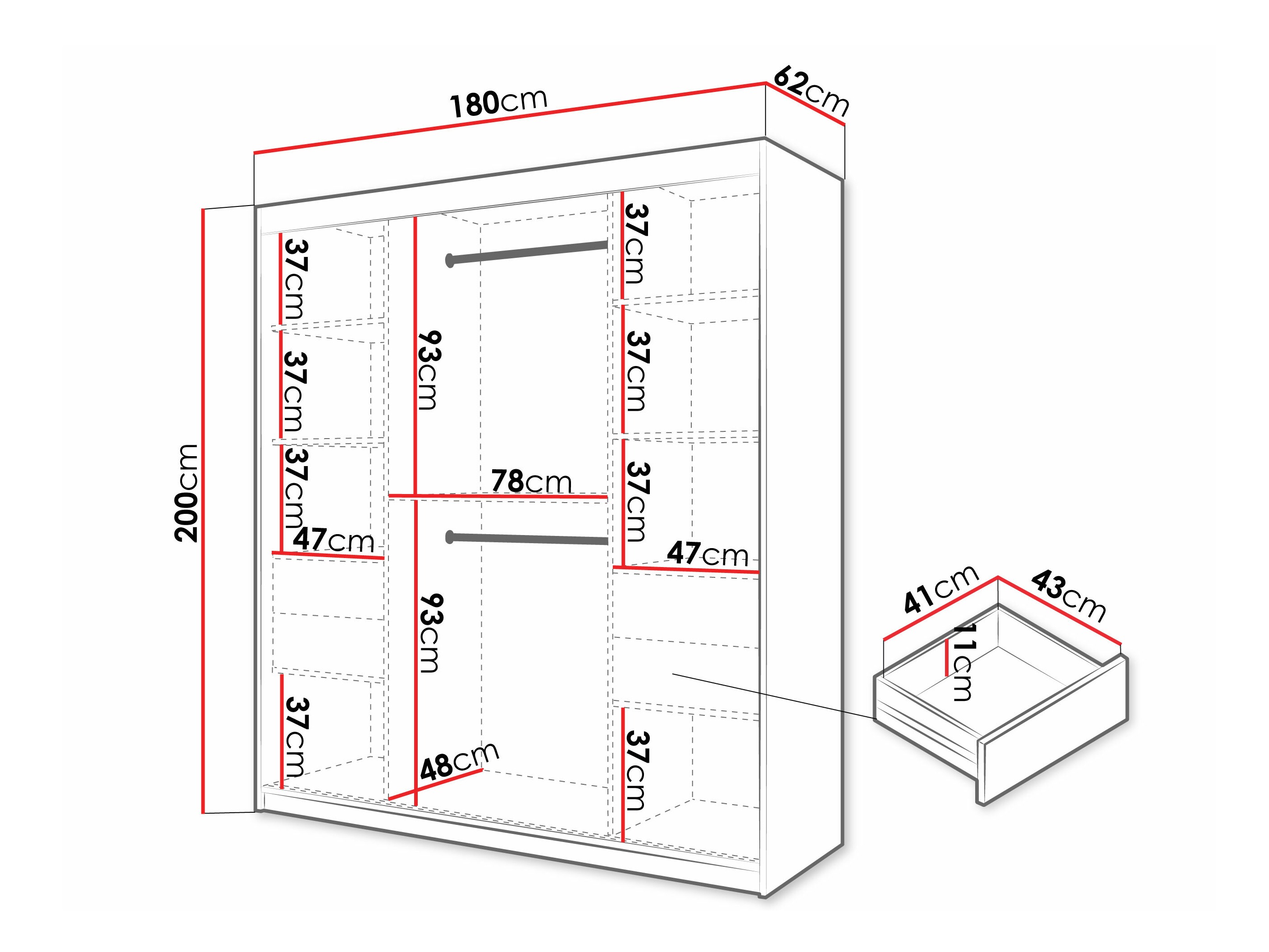 Ormar Hartford 576 (Crno)