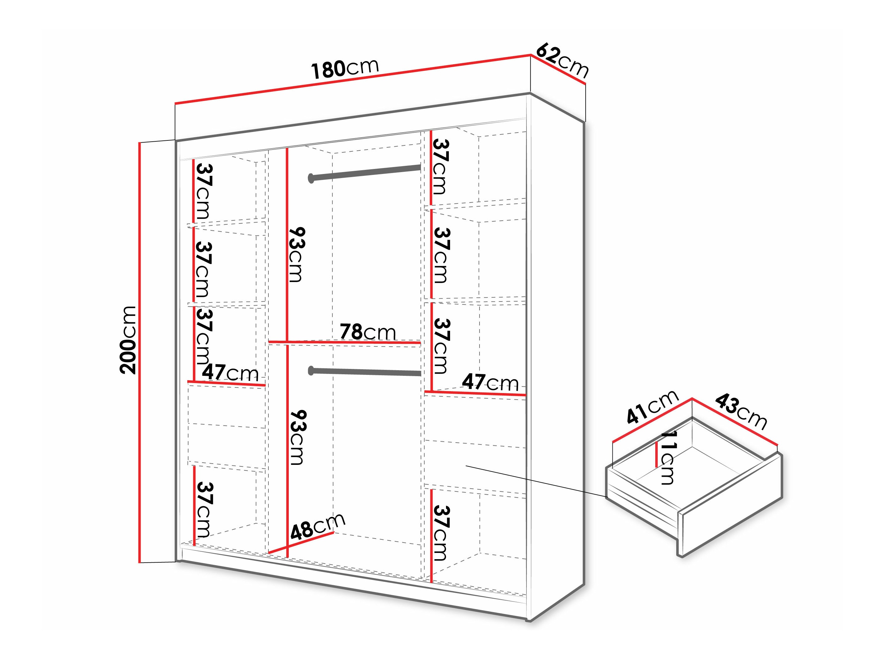 Ormar Hartford 576 (Crno)