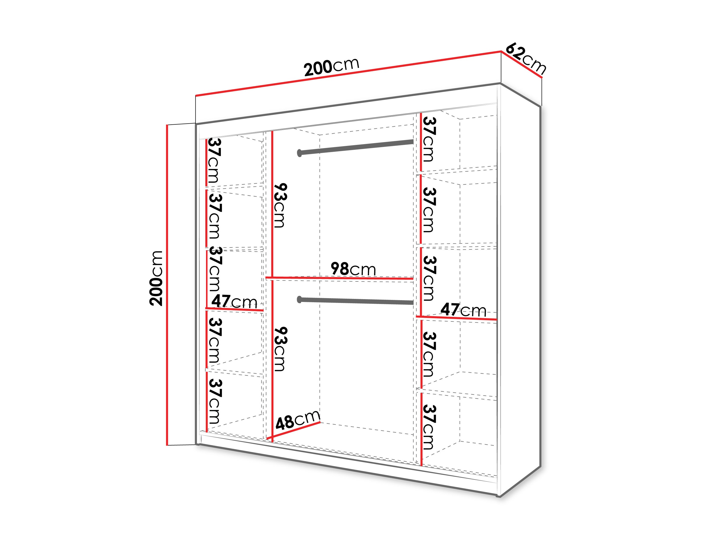 Ormar Hartford 576 (Crno)