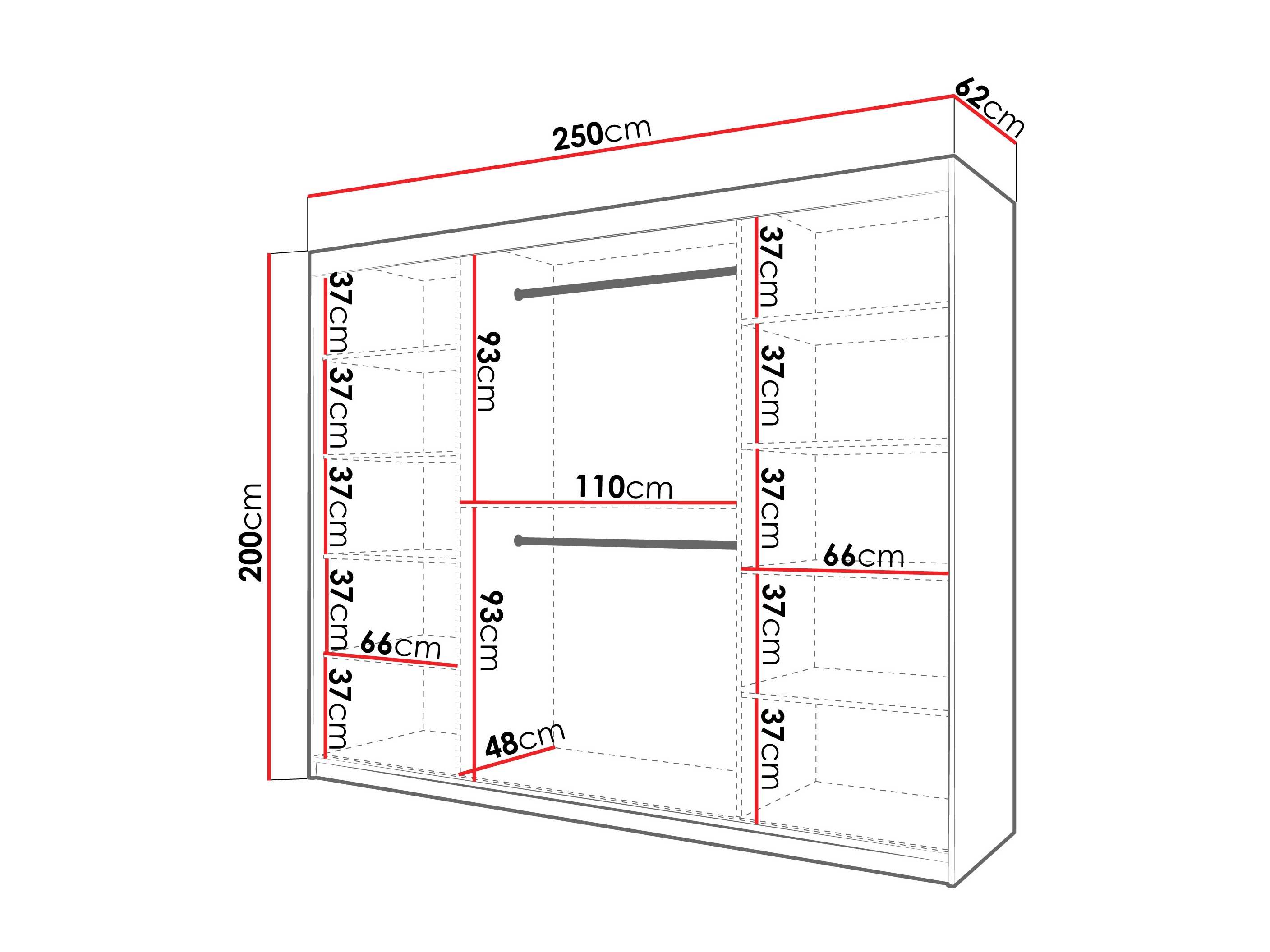 Ormar Hartford 576 (Crno)