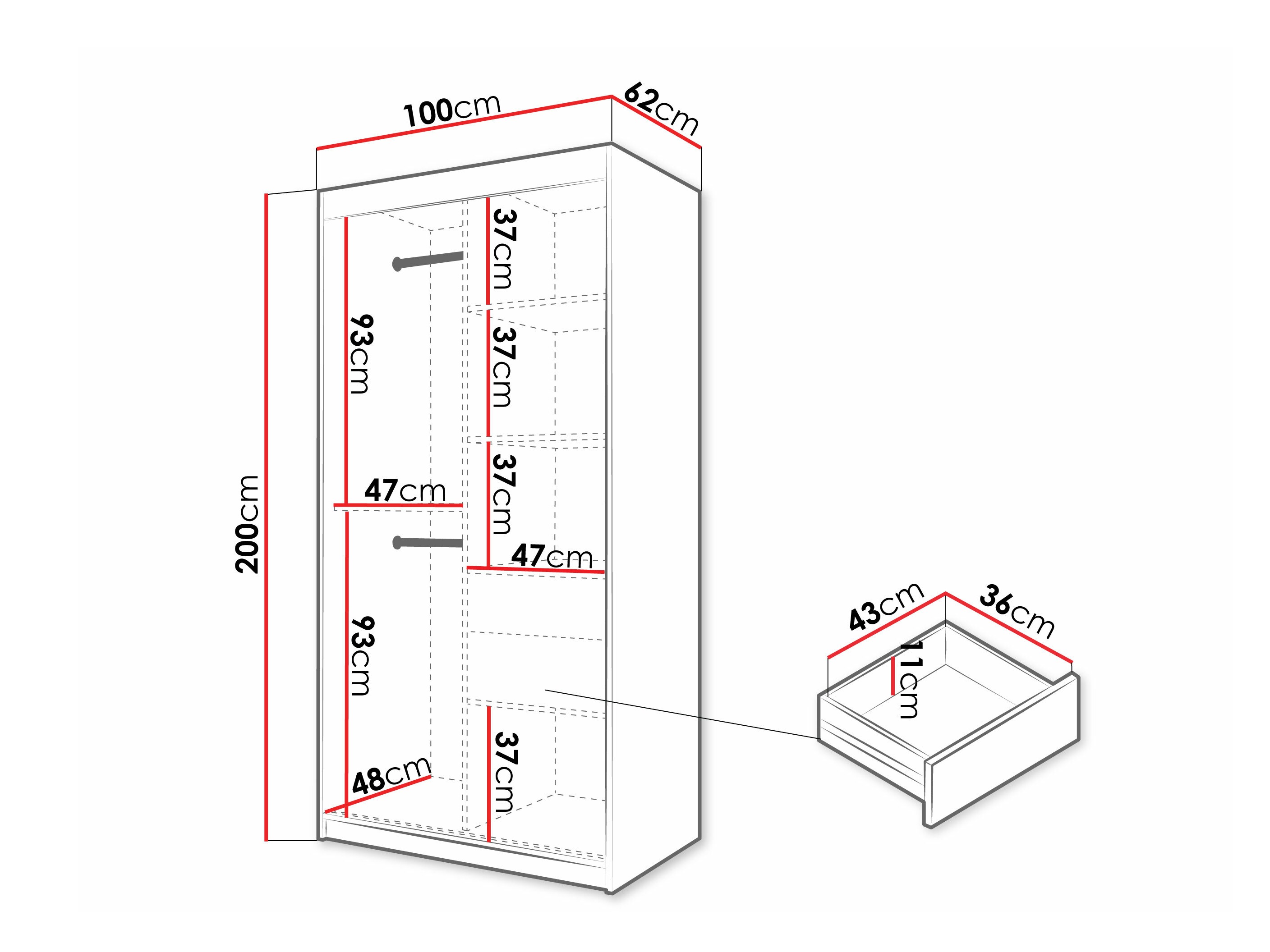 Ormar Hartford 576 (Crno)