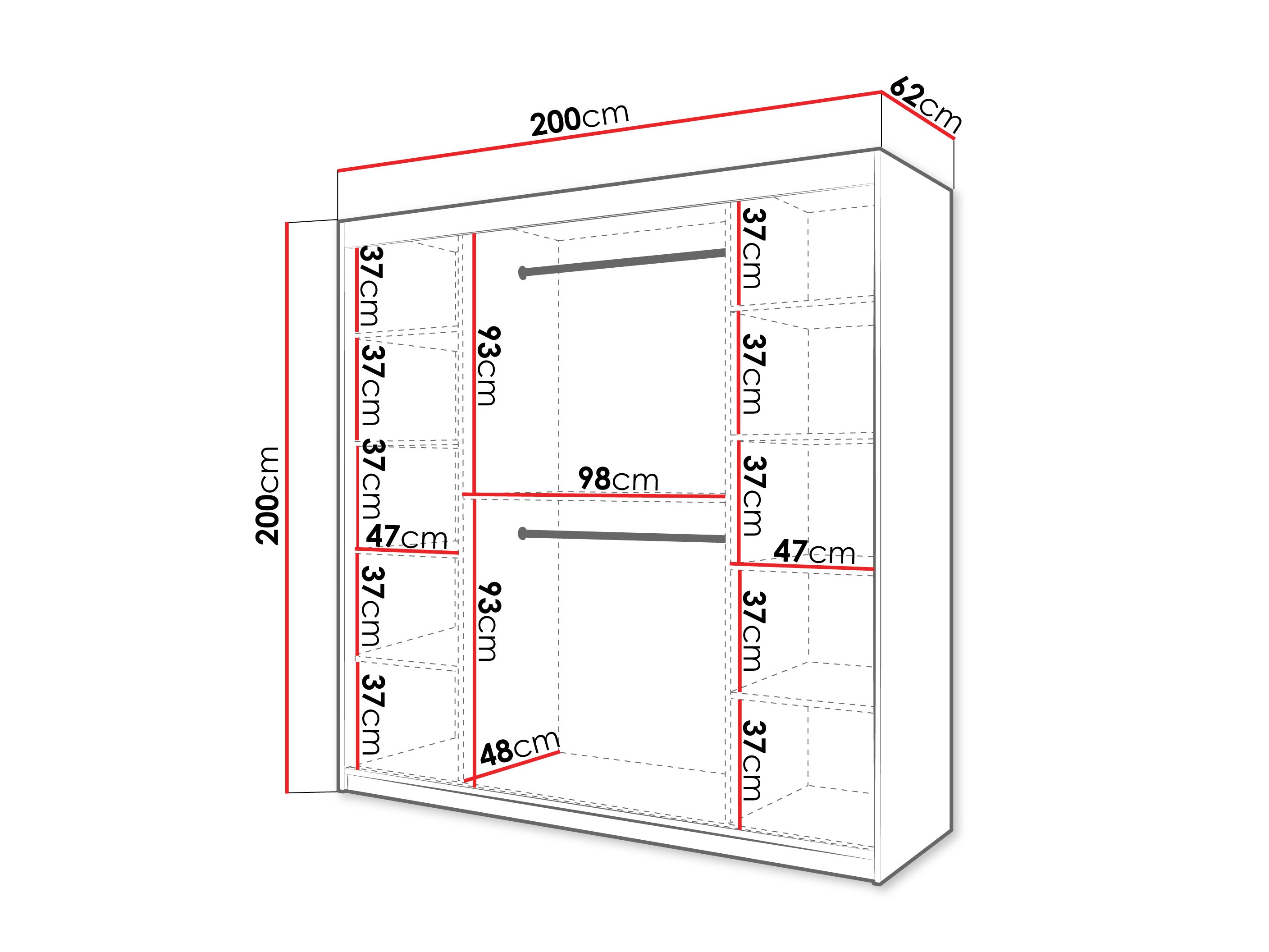 Ormar Hartford 575 (Crno)