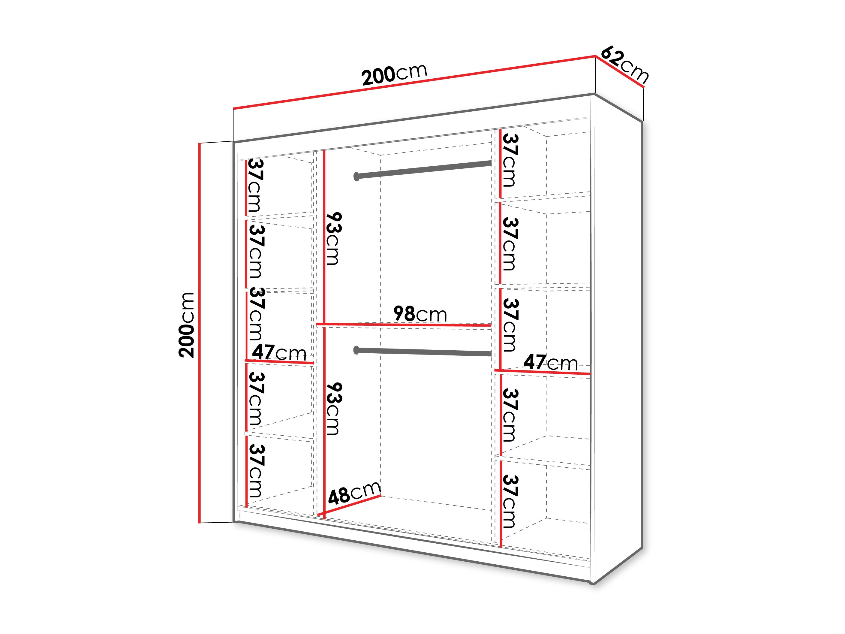 Ormar Hartford 575 (Crno)