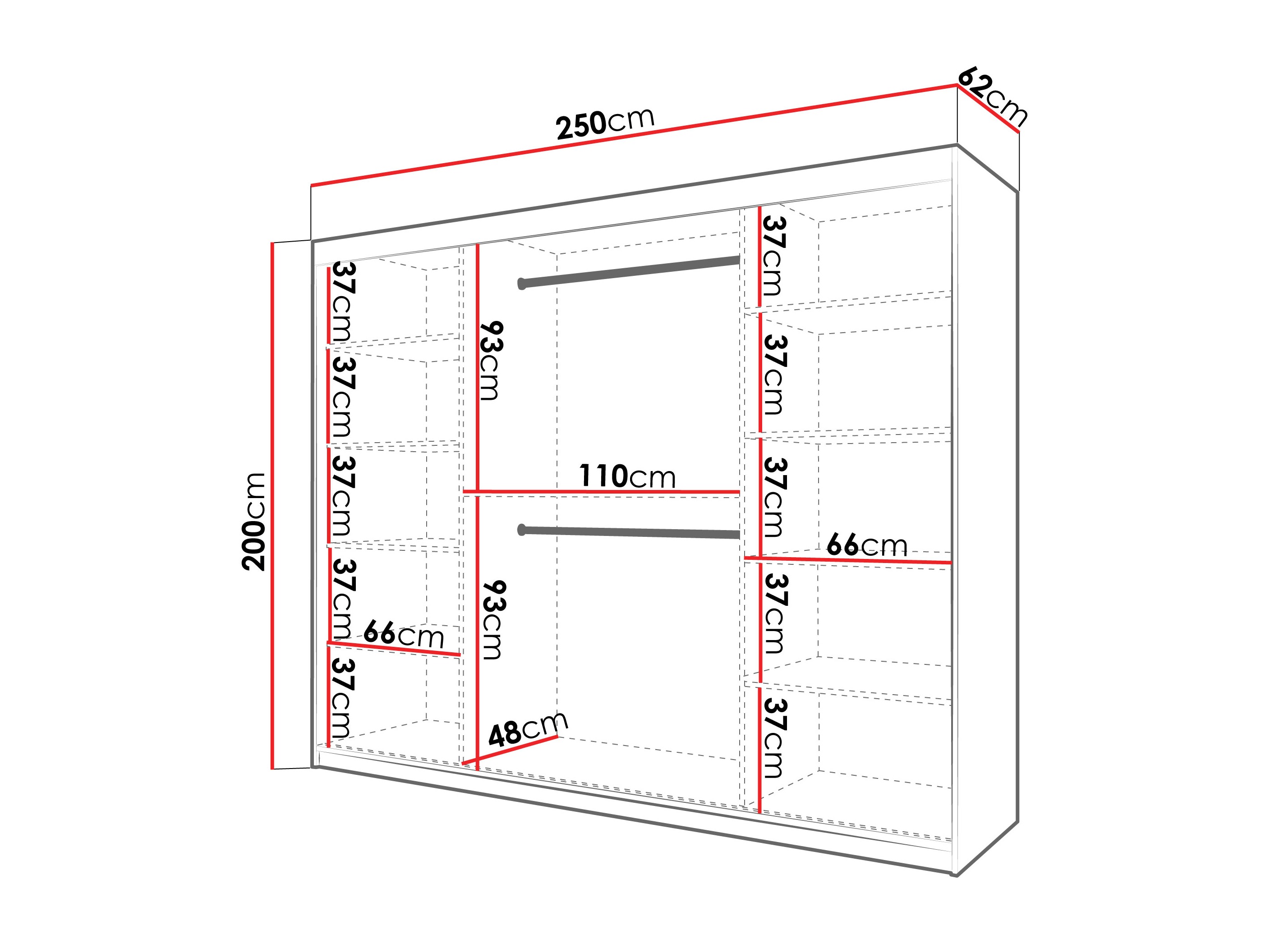Ormar Hartford 575 (Crno)