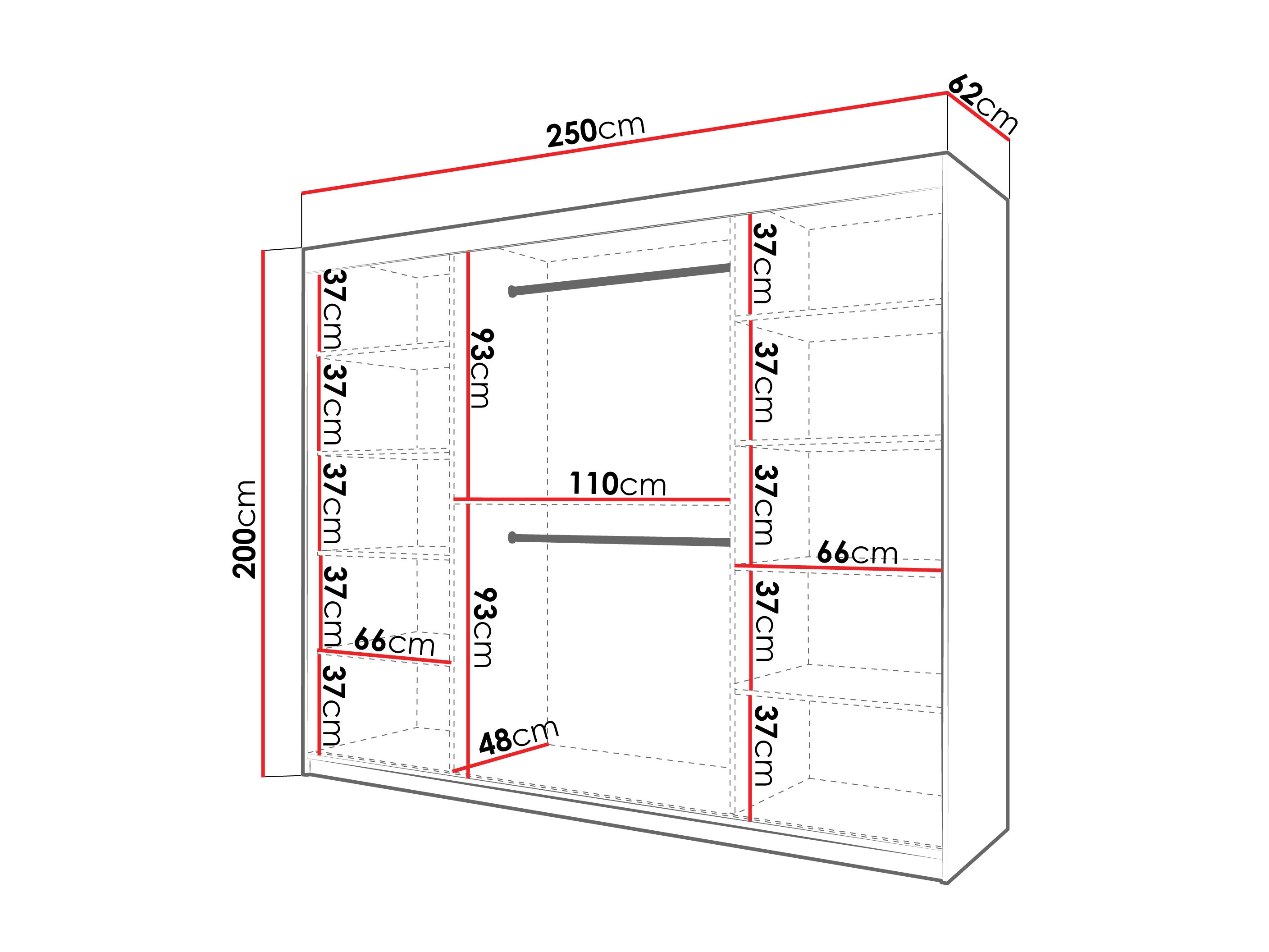 Ormar Hartford 575 (Crno)