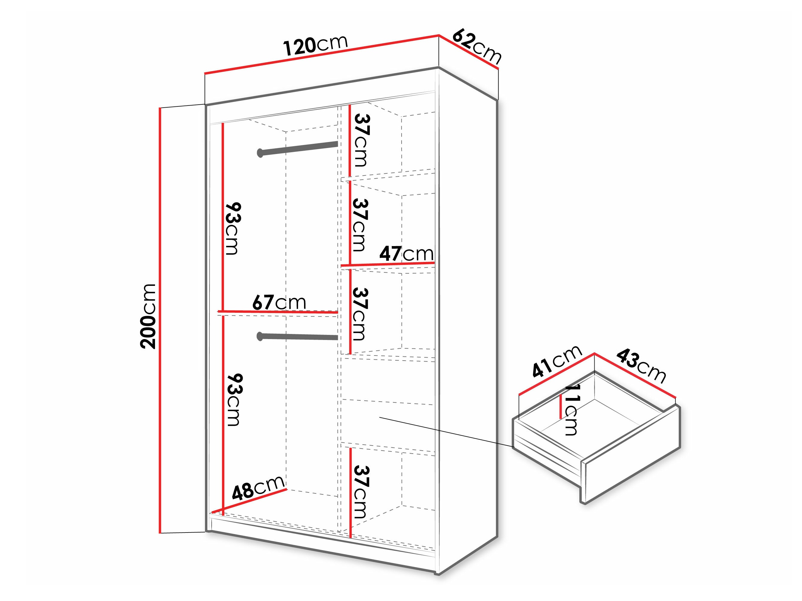 Ormar Hartford 577 (Crno)