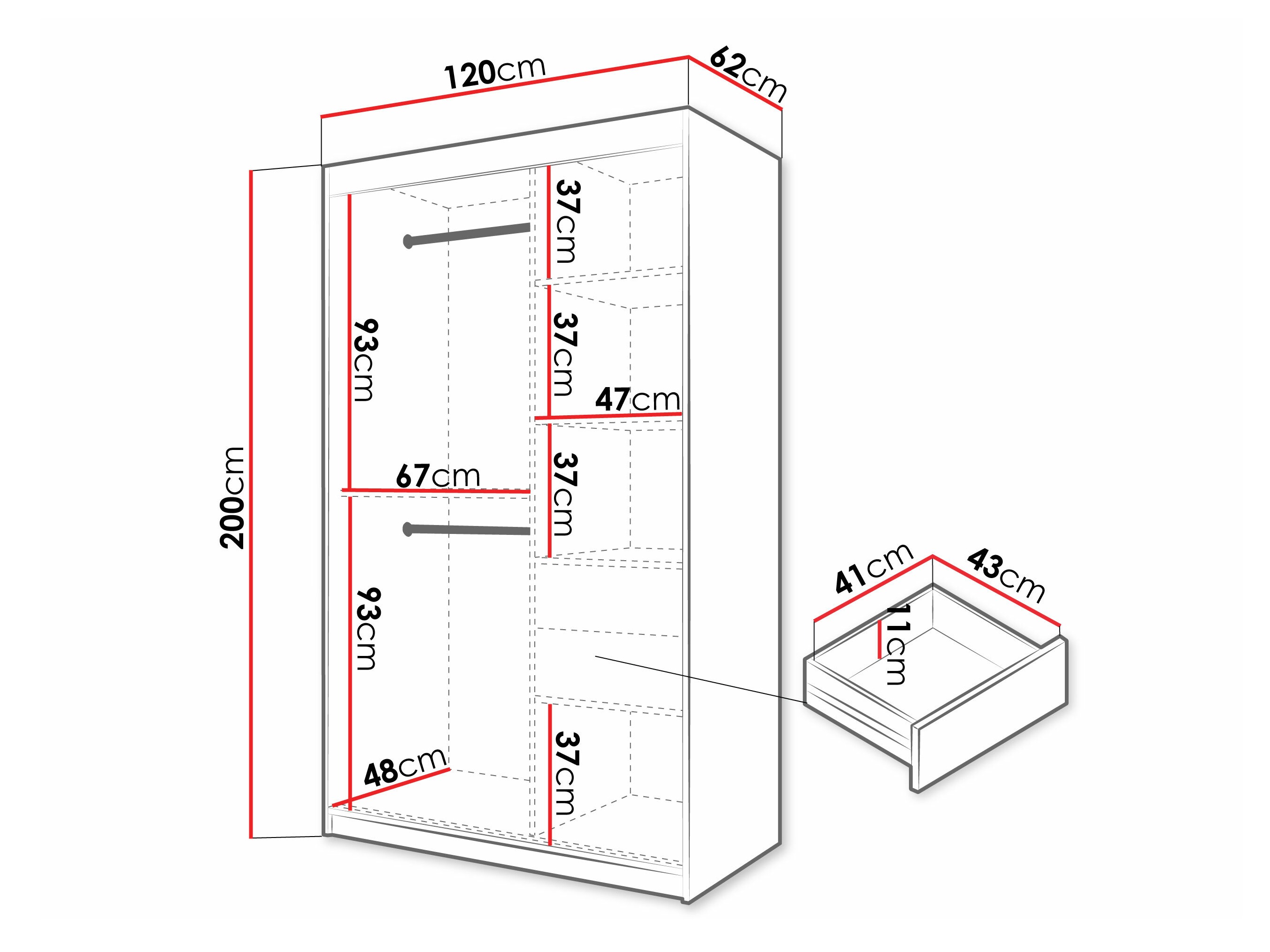 Ormar Hartford 577 (Crno)
