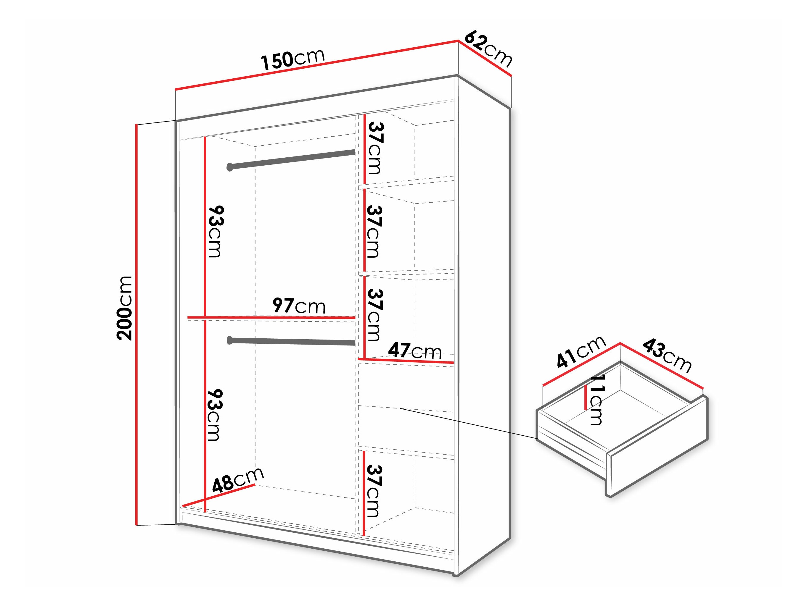 Ormar Hartford 577 (Crno)