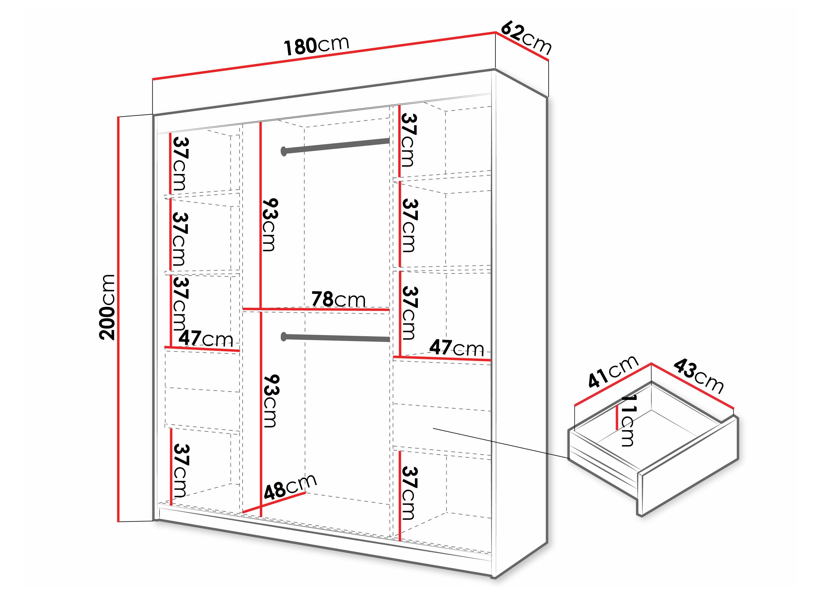 Ormar Hartford 577 (Crno)