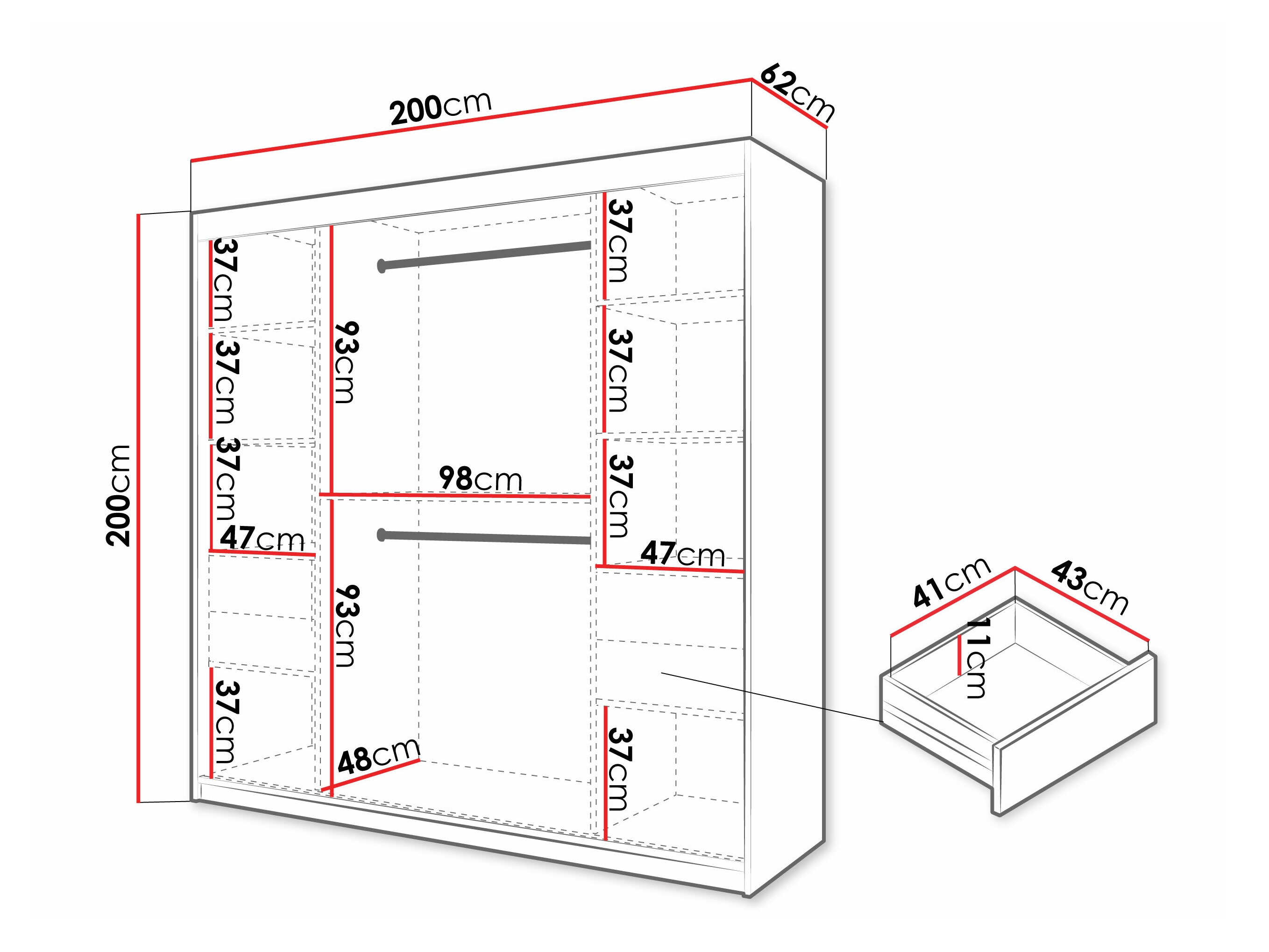 Ormar Hartford 577 (Crno)
