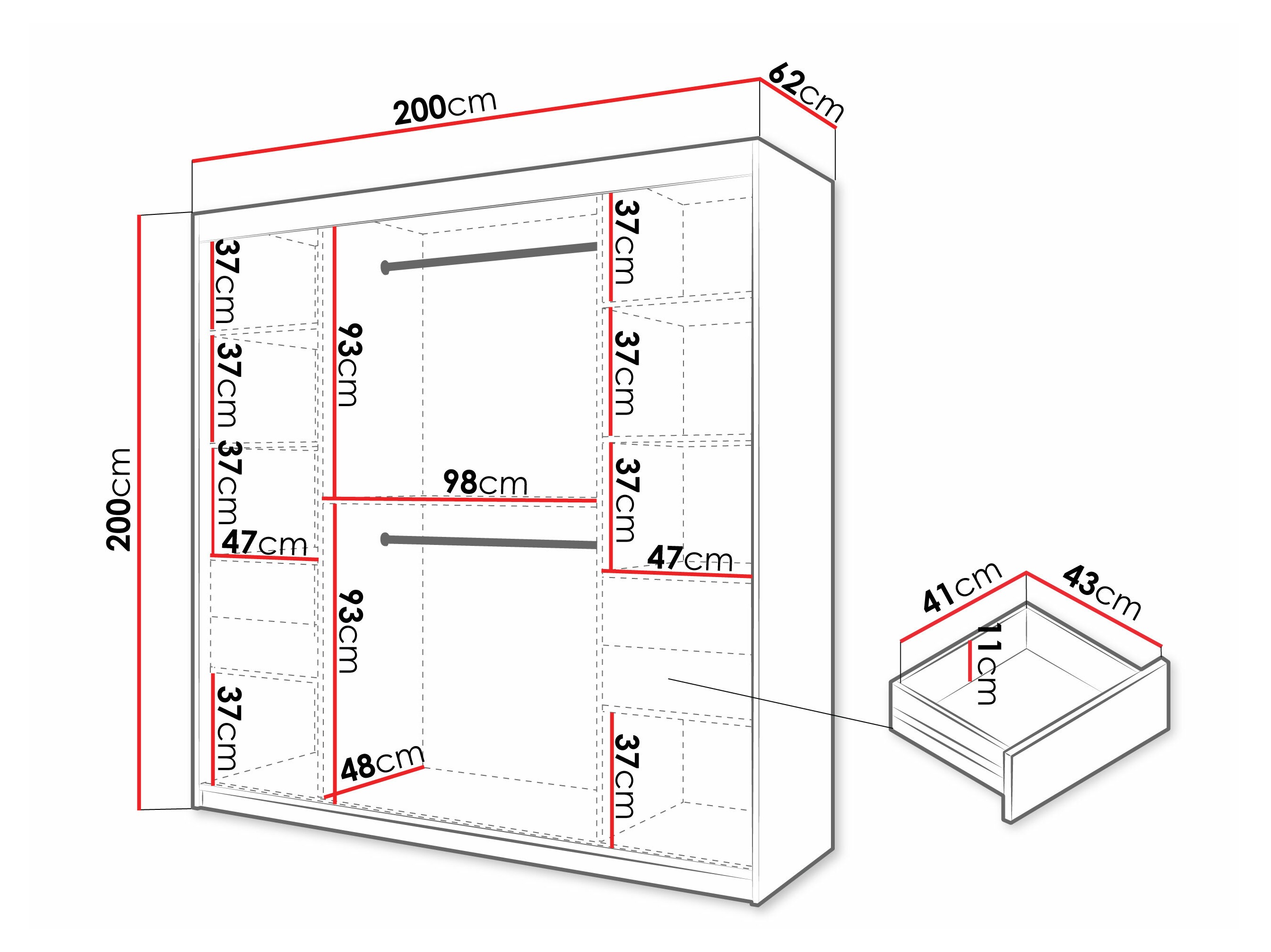 Ormar Hartford 577 (Crno)