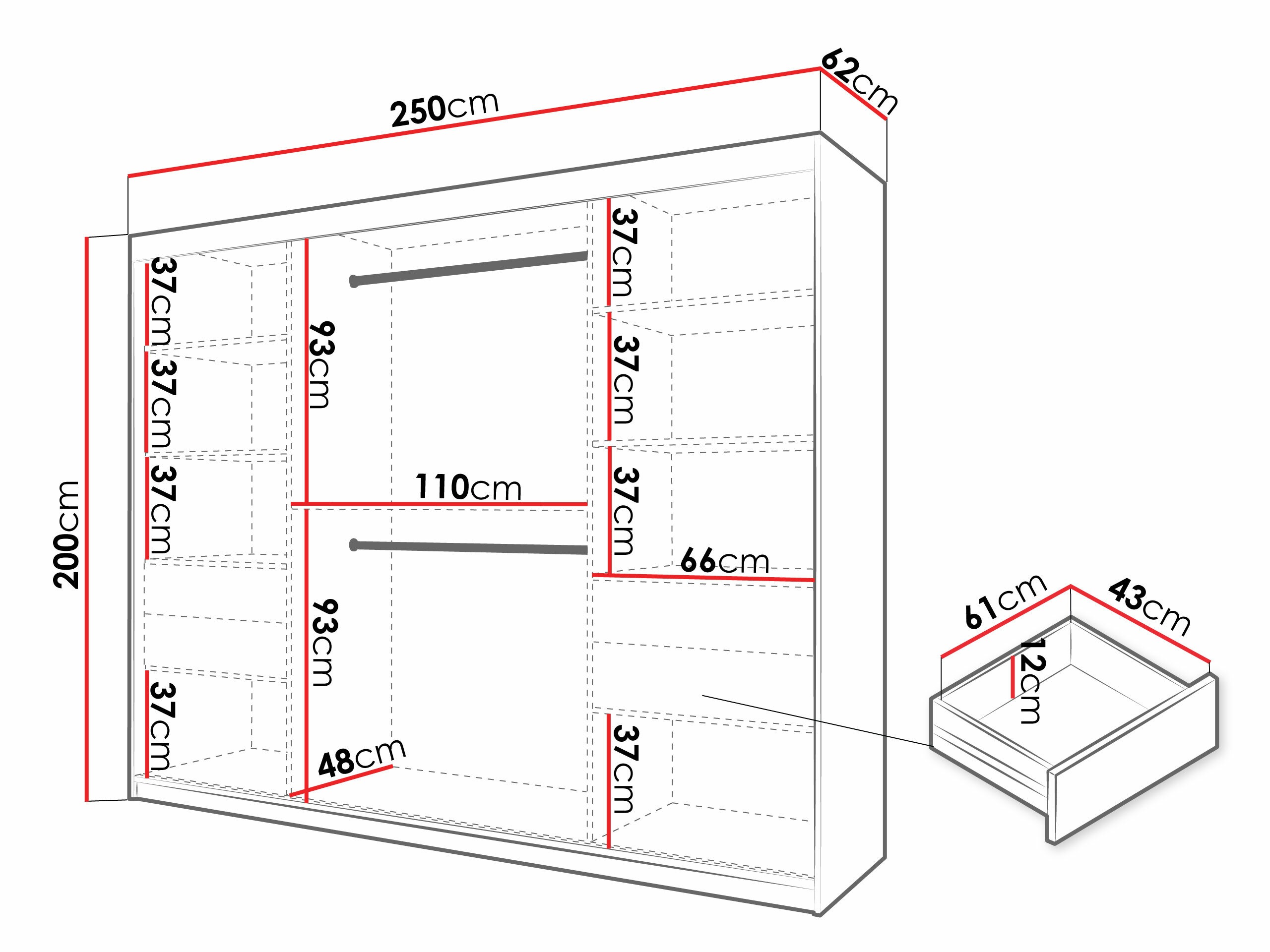 Ormar Hartford 577 (Crno)