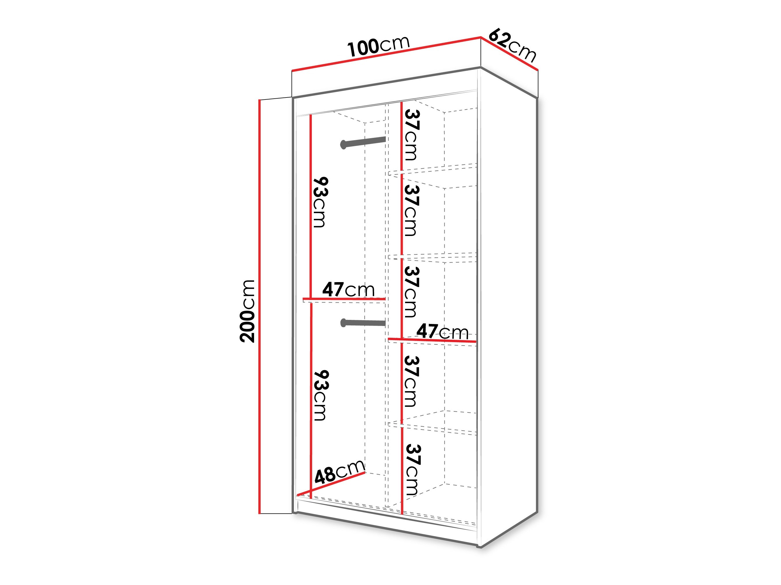 Ormar Hartford 578 (Zanatski hrast)