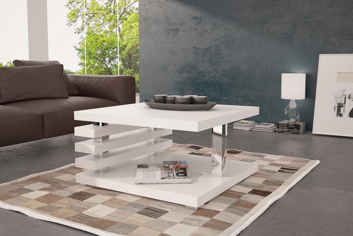 Stočić za kafu Goodyear 122 (Mat belo)