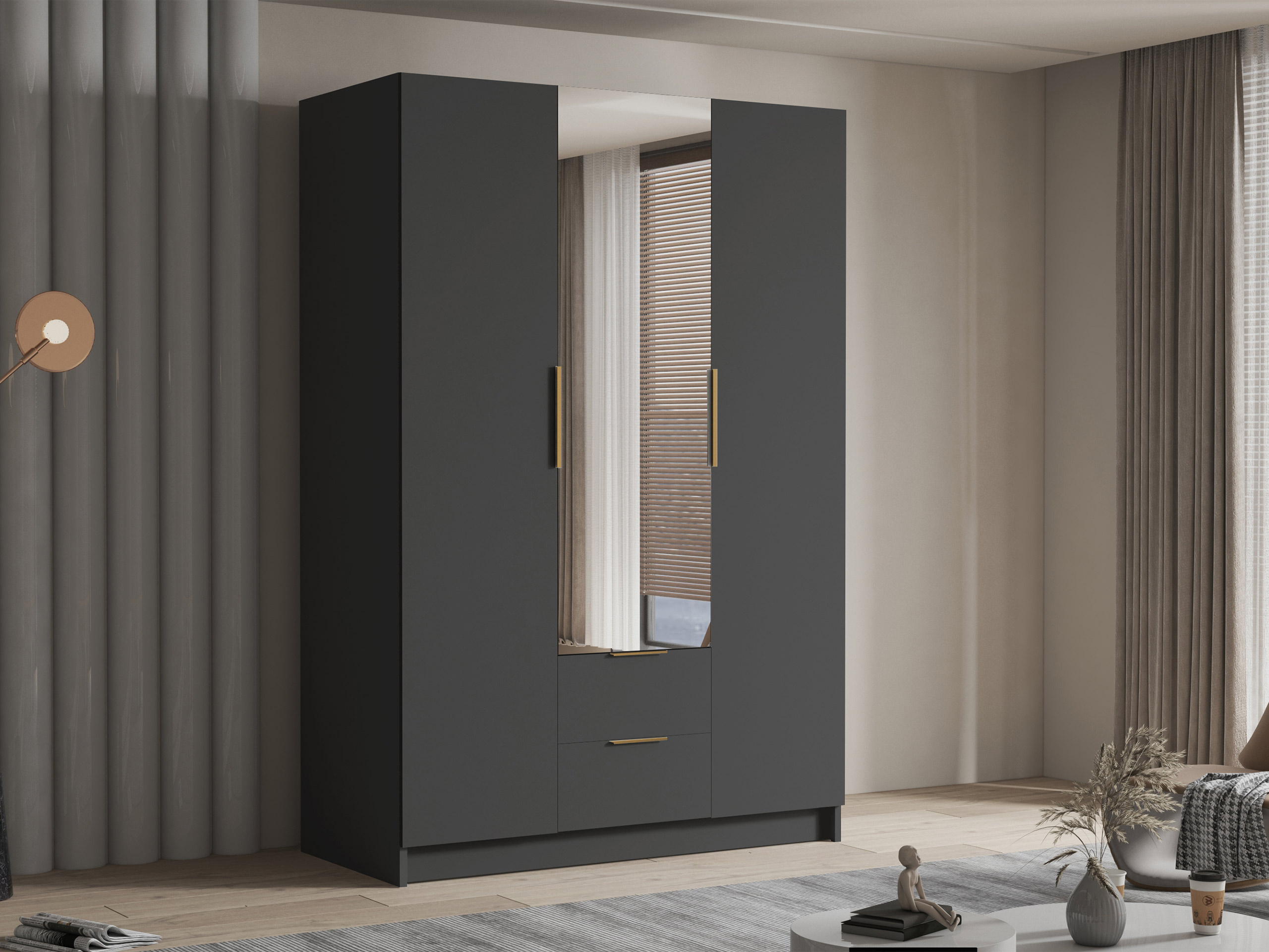 Ormar Closico 199 (Crno)