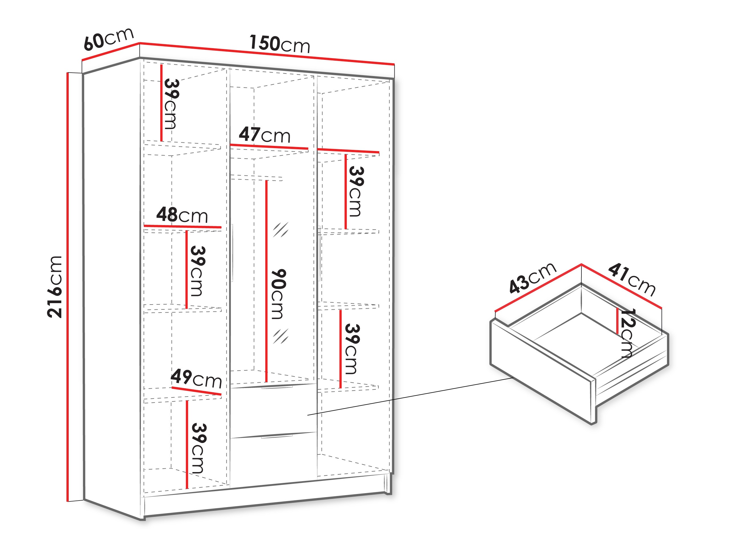 Ormar Closico 199 (Kašmir)