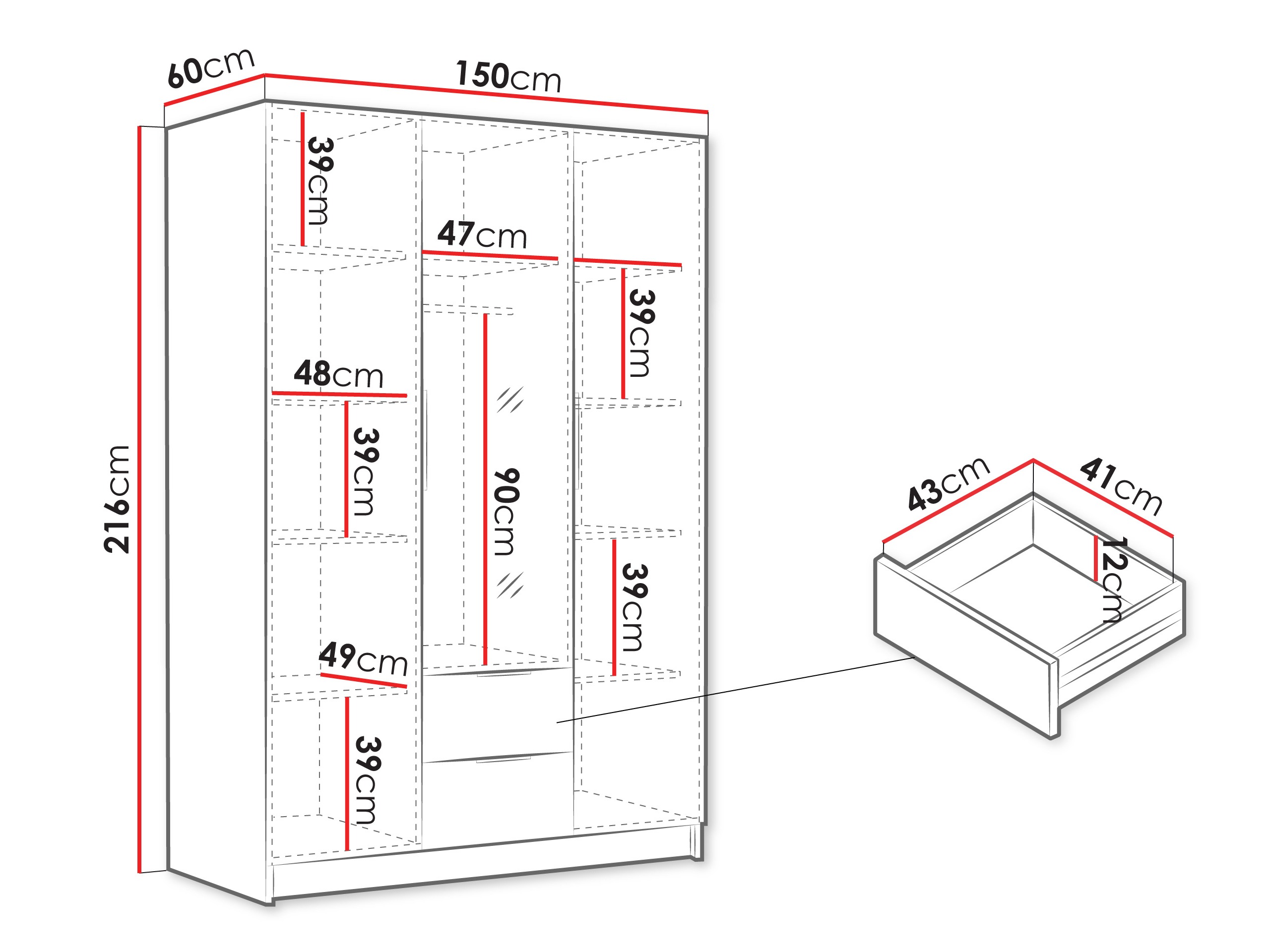 Ormar Closico 199 (Kašmir)