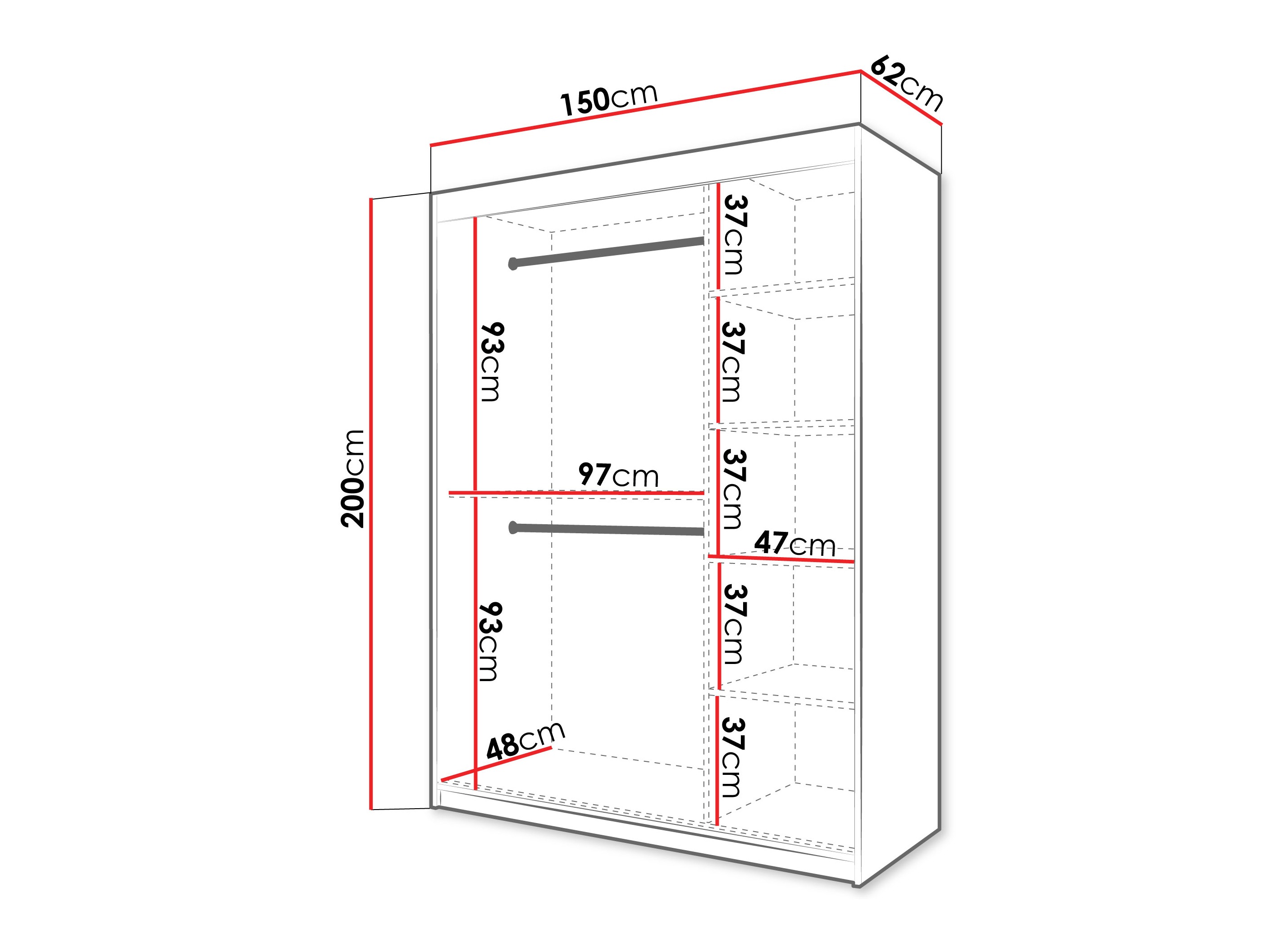 Ormar Hartford 578 (Crno)