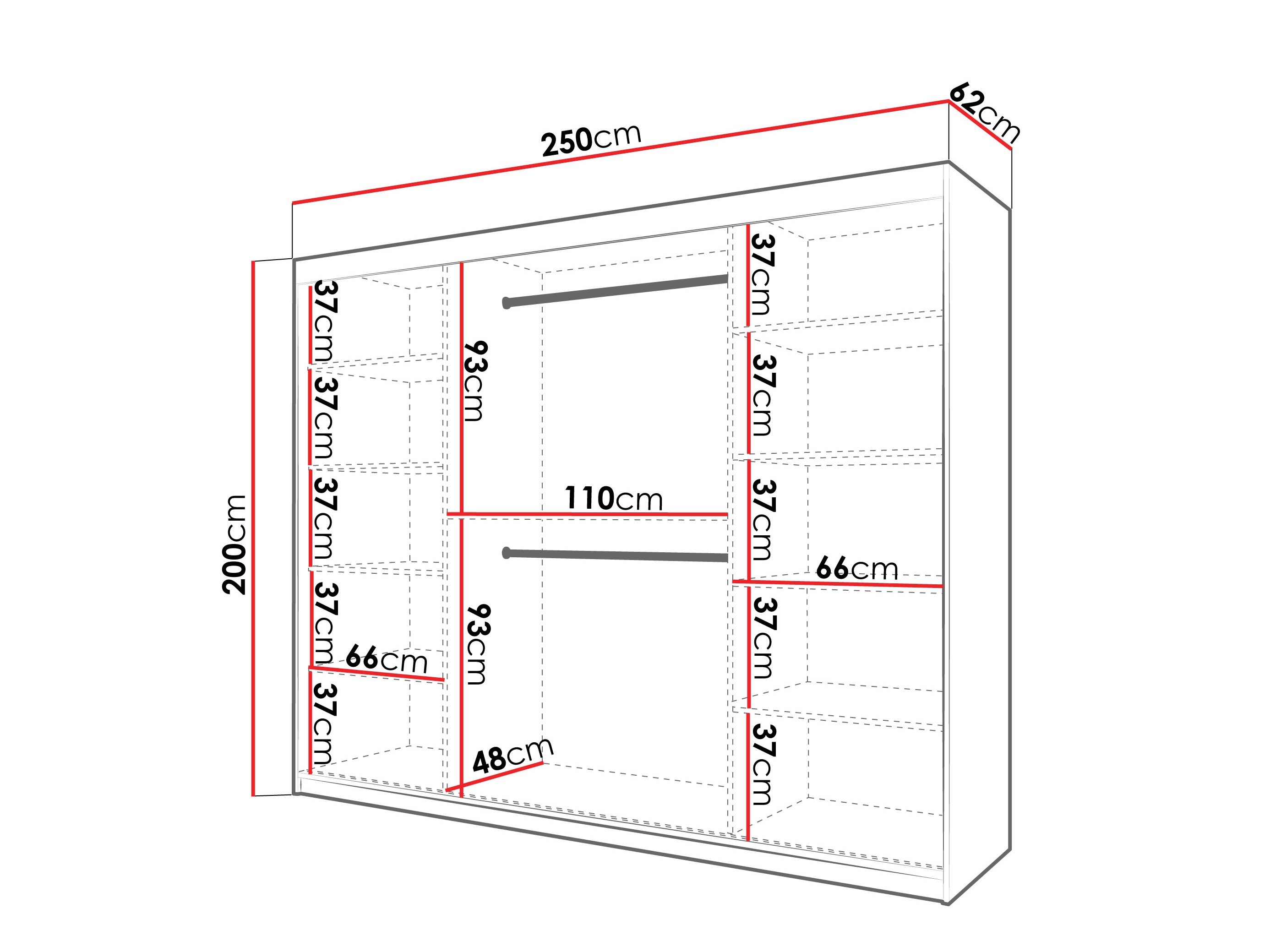 Ormar Hartford 578 (Sonoma hrast)