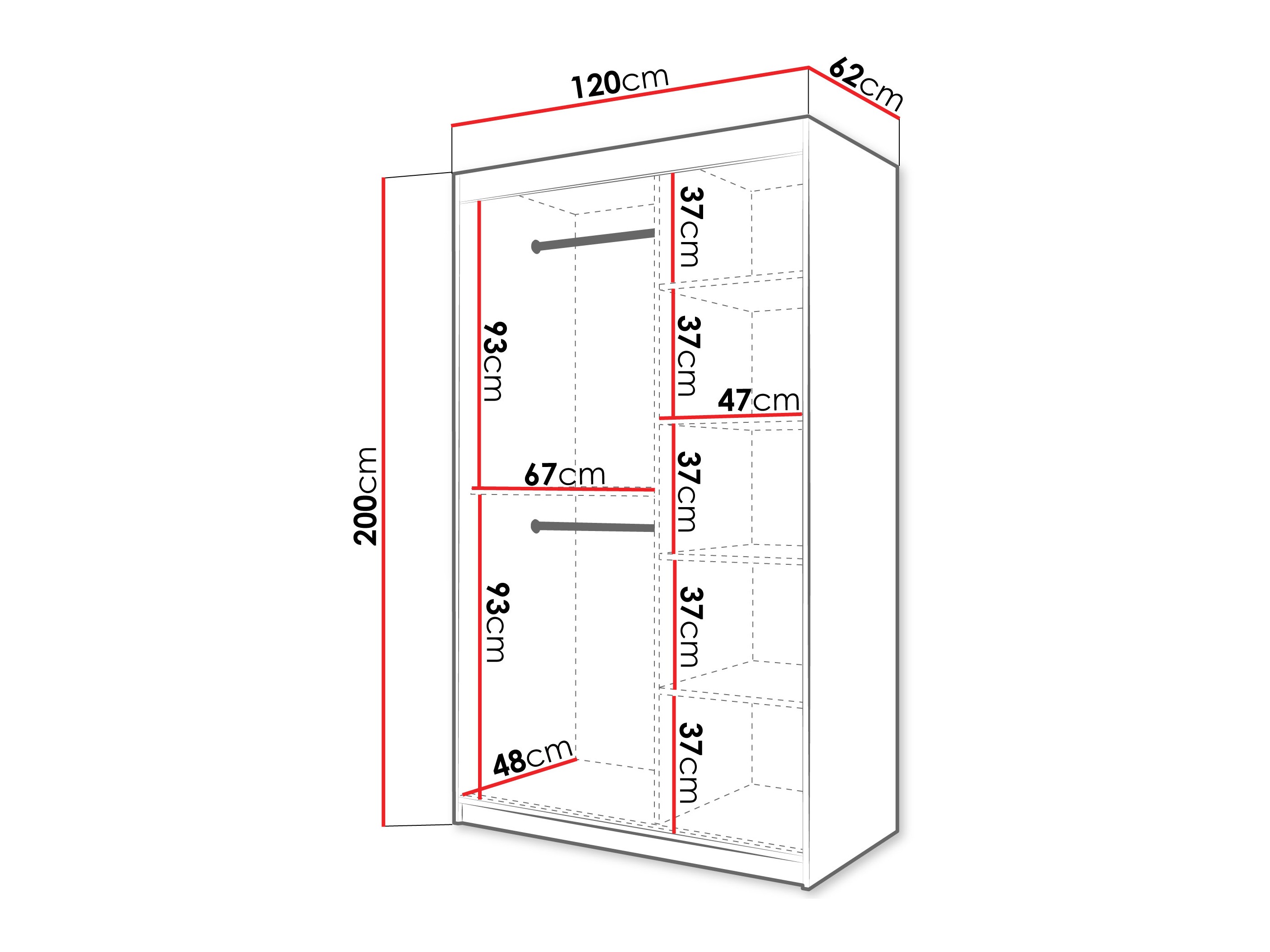 Ormar Hartford 578 (Zanatski hrast)