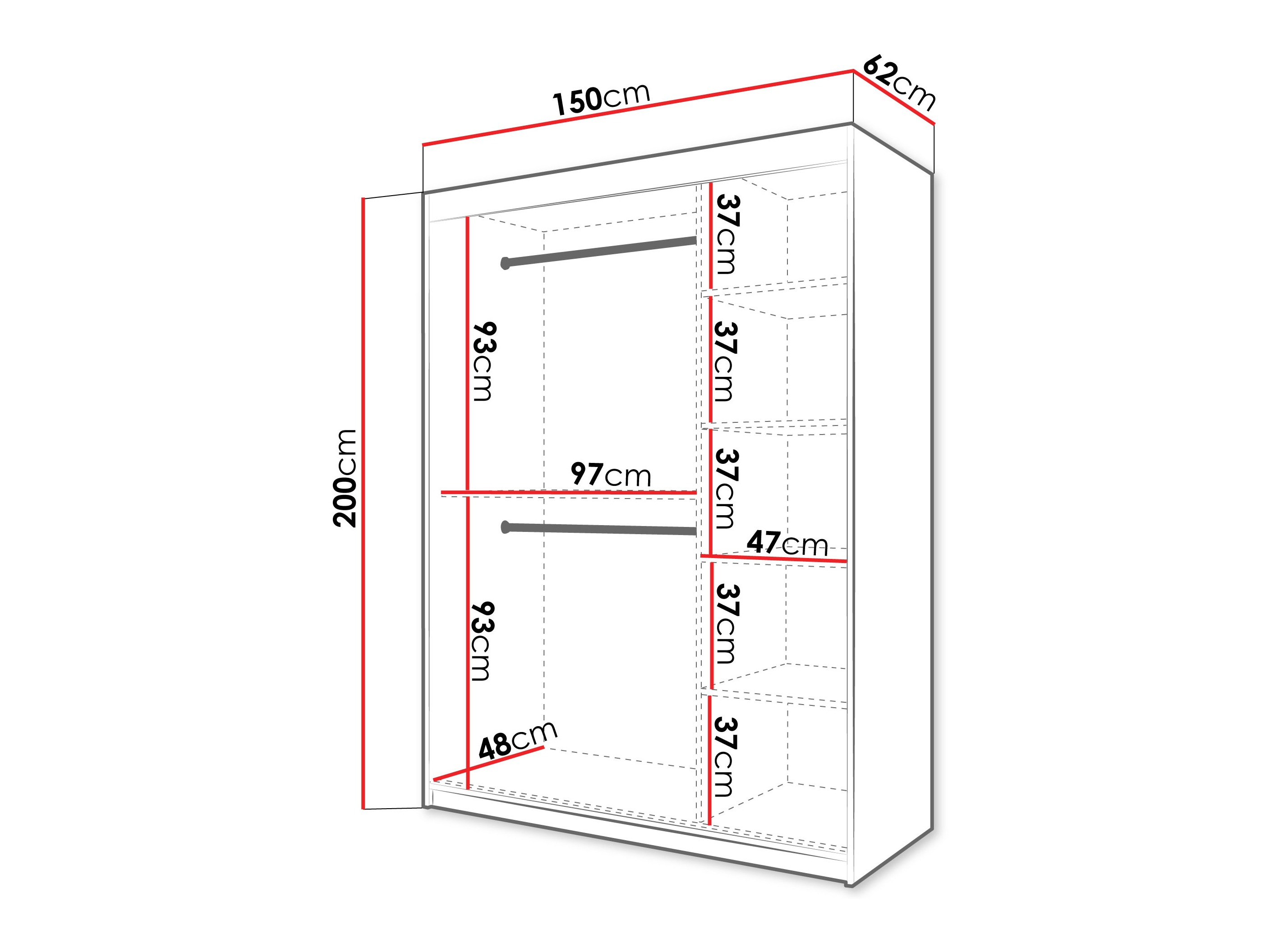 Ormar Hartford 578 (Zanatski hrast)