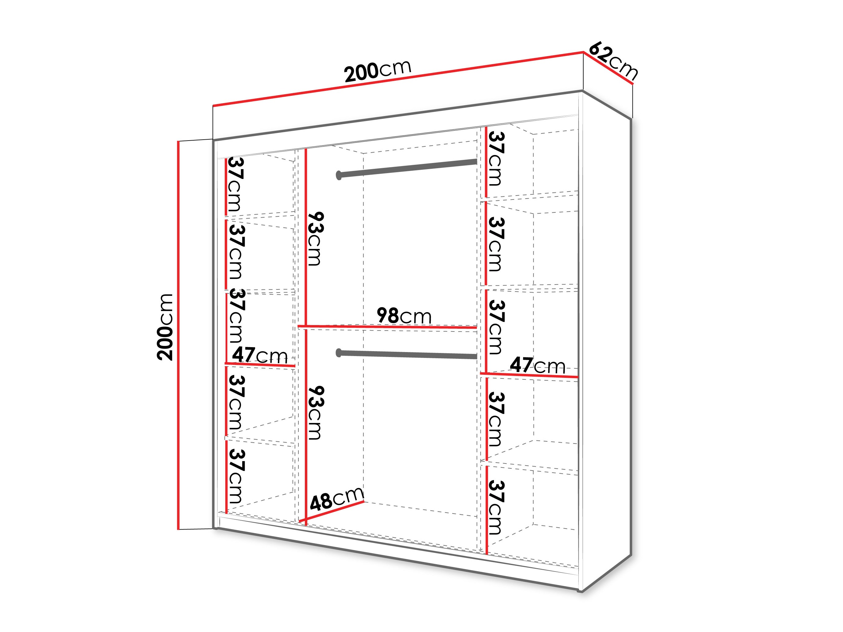 Ormar Hartford 578 (Zanatski hrast)