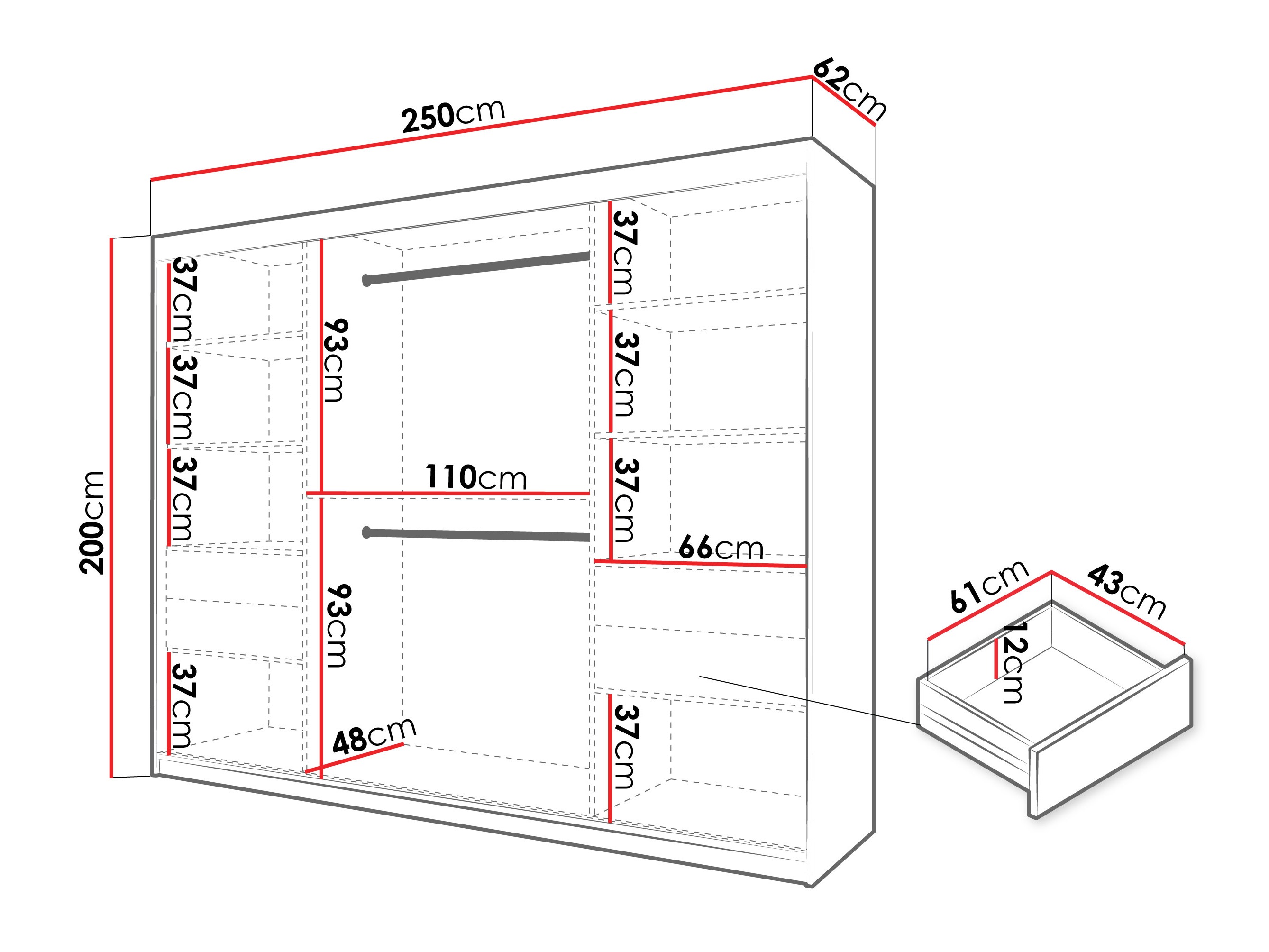 Ormar Hartford 578 (Zanatski hrast)