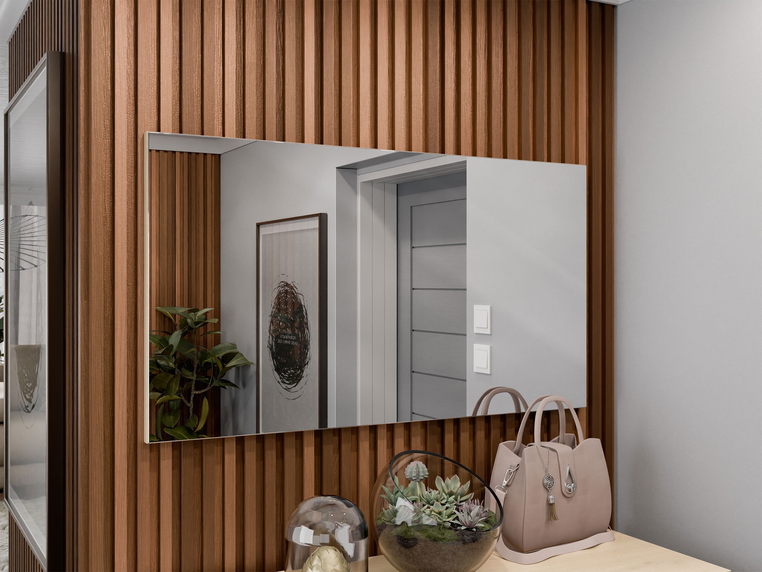 Ogledalo Comfivo Fersoe 115 (Hrast)