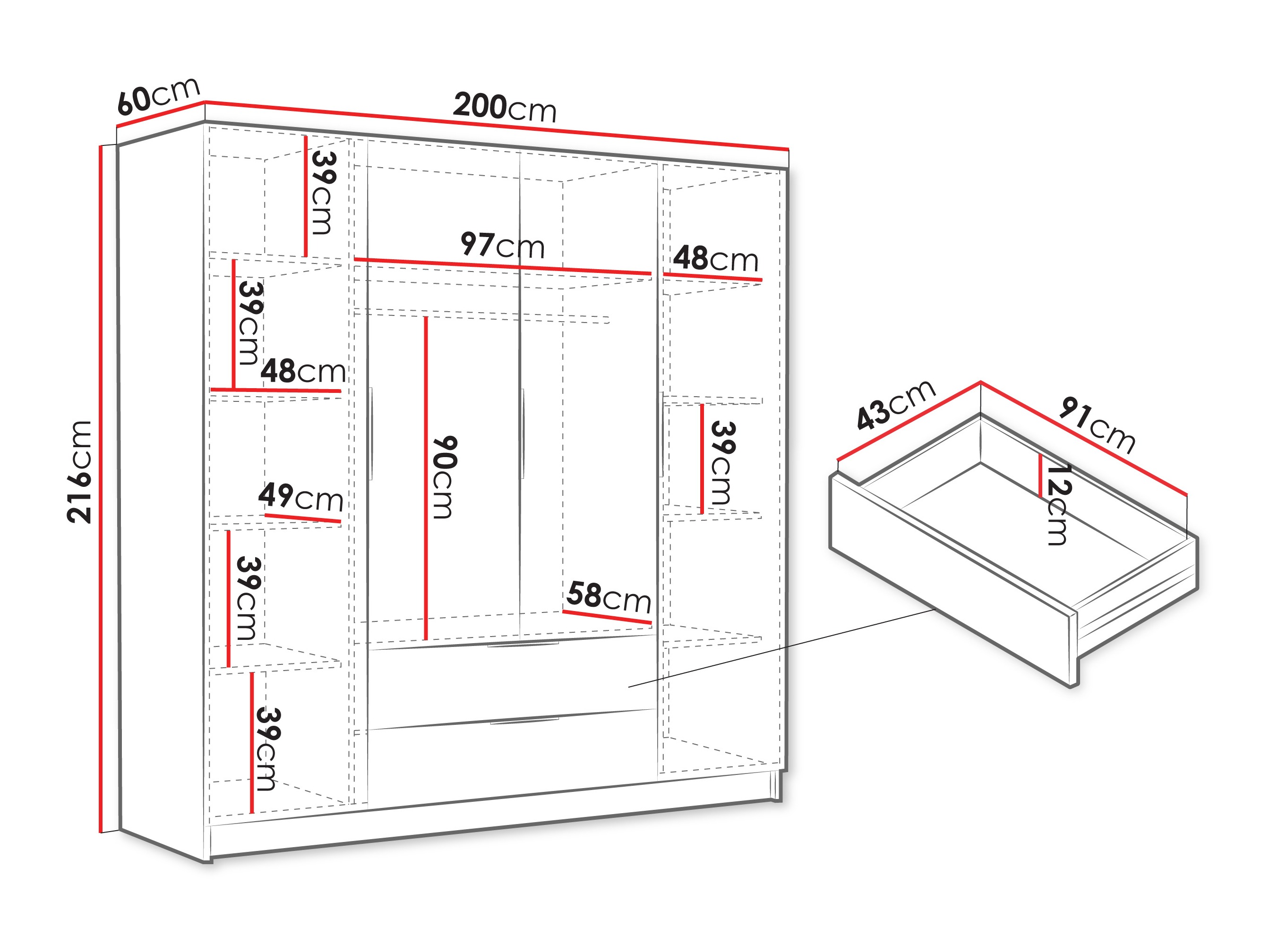 Ormar Closico 202 (Belo)