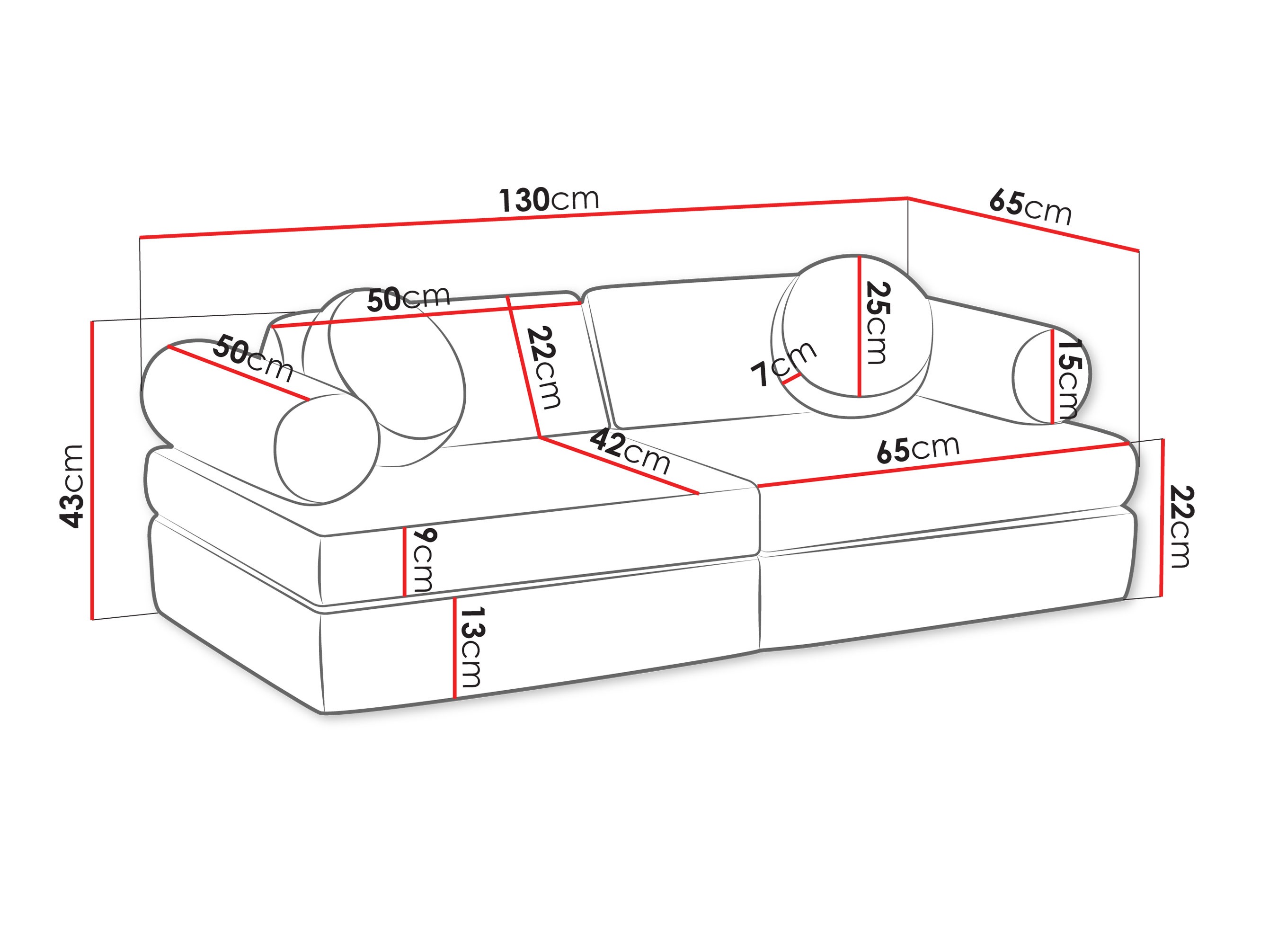 Sofa Edinburg 108 (Poso 110)