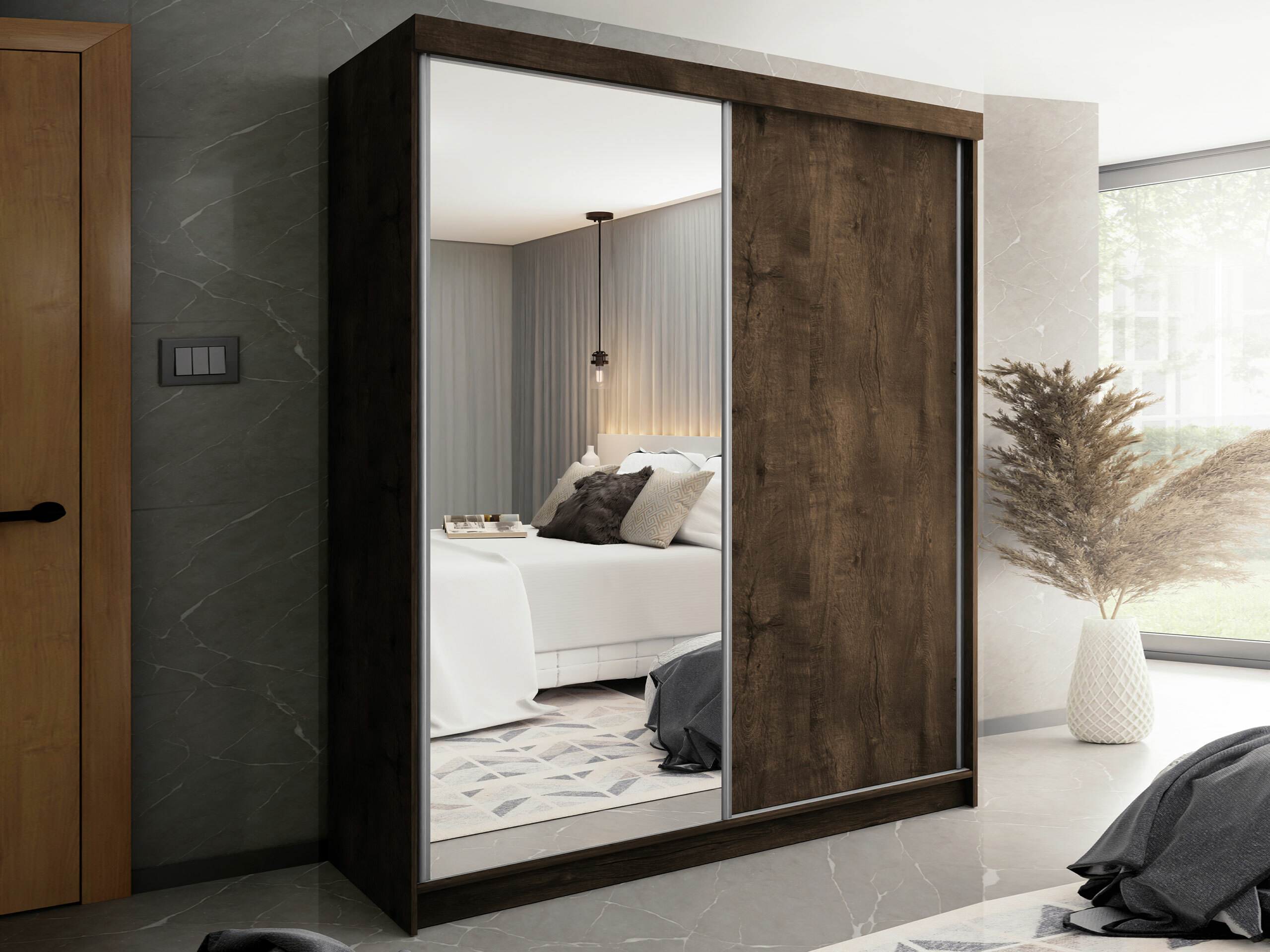 Ormar Dover 107 (Tamni jasen)