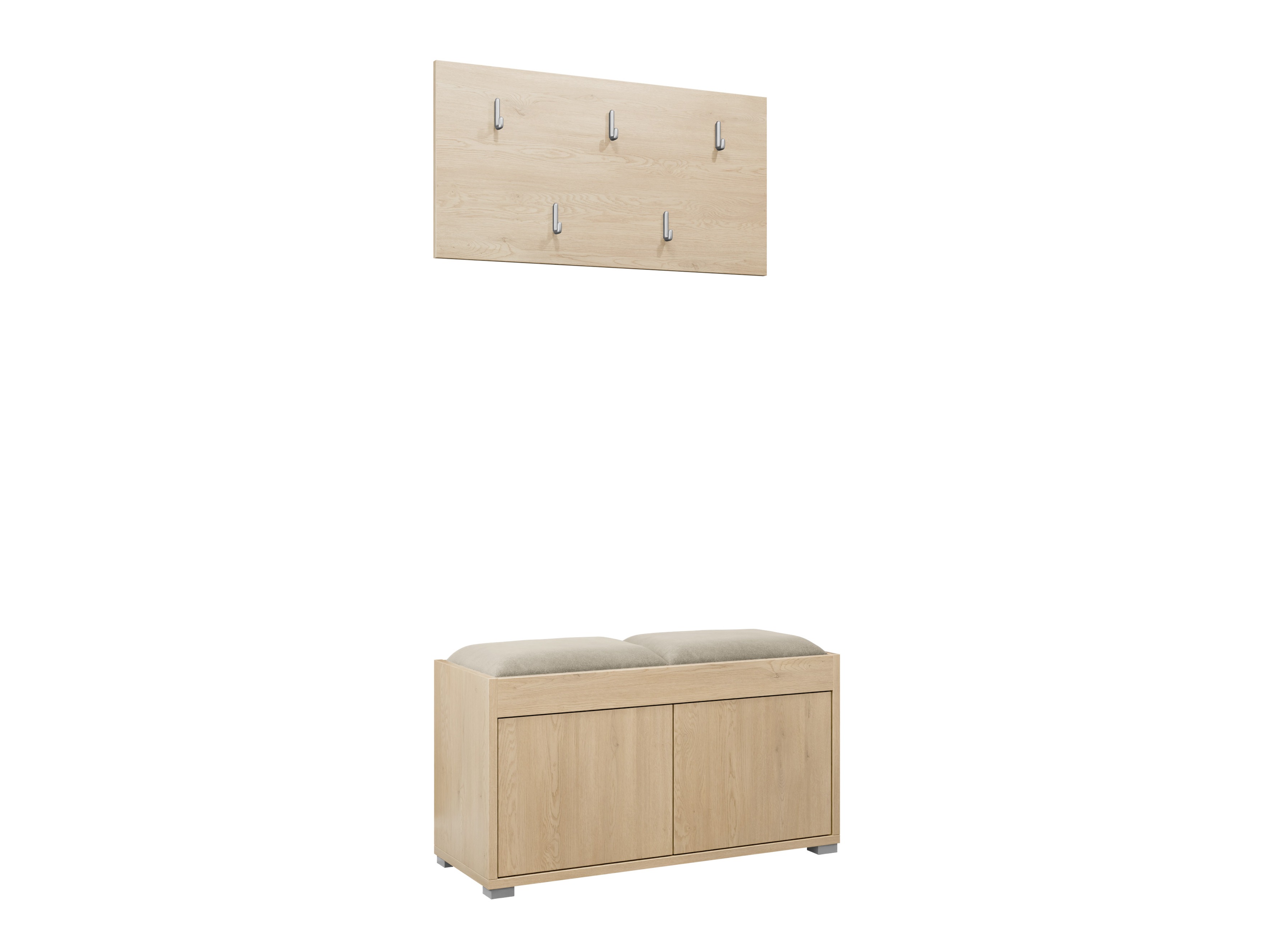 Set za hodnik Comfivo Tutela (Hrast)