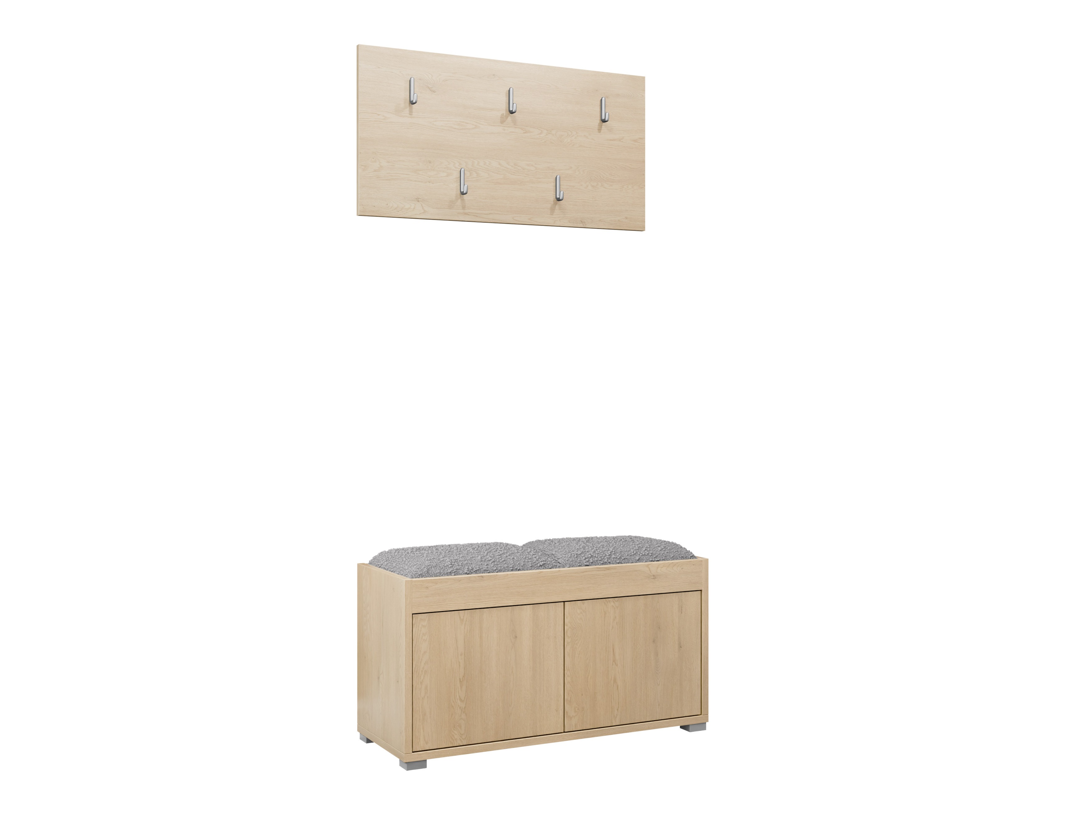 Set za hodnik Comfivo Tutela (Hrast)