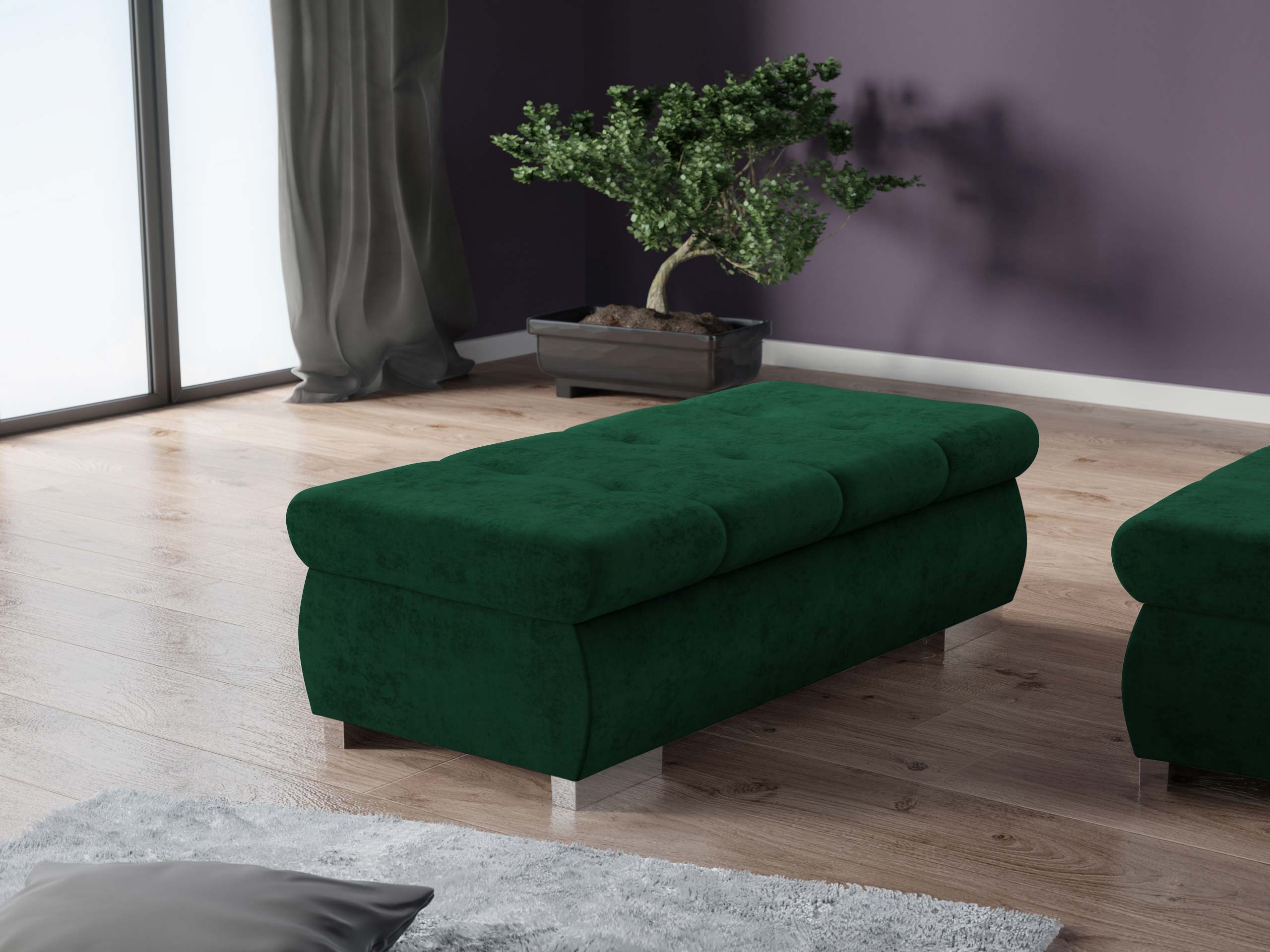 Tapacirana klupa Comfivo 123 (Piane 26)