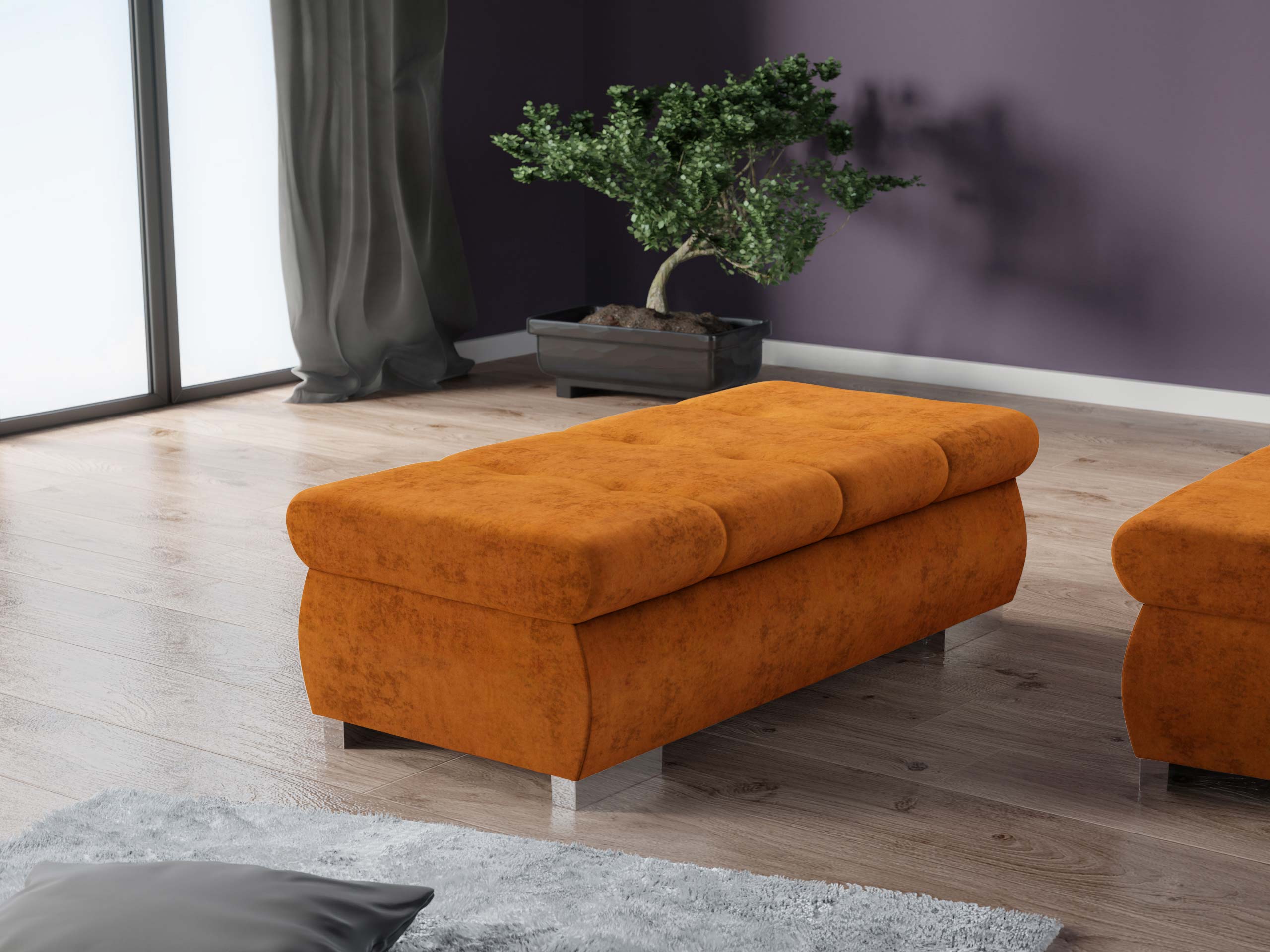 Tapacirana klupa Comfivo Nitor I (Piano 21)