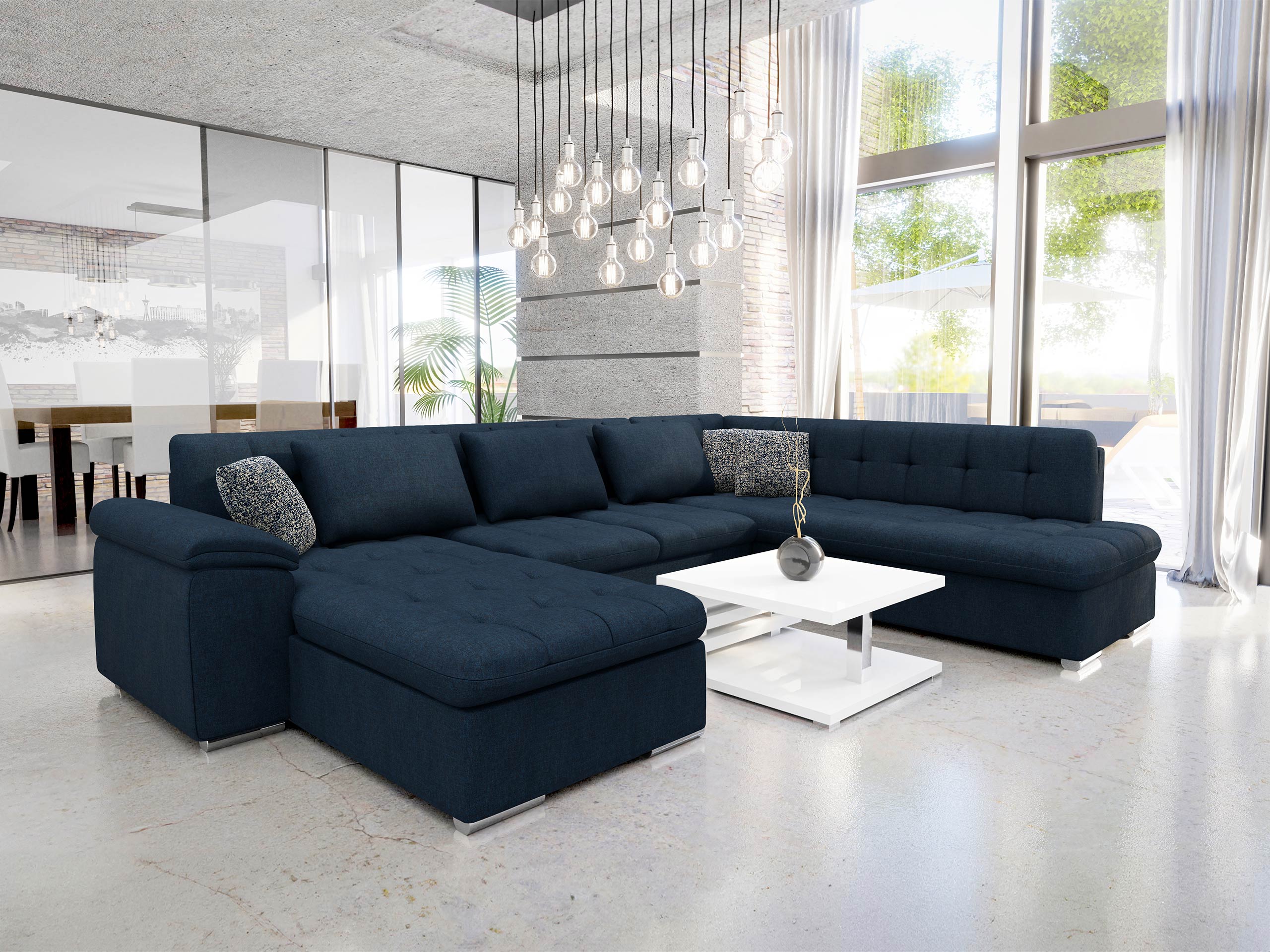 Ugaona sofa Comfivo 170 (Maya 09 + Corbett 78)