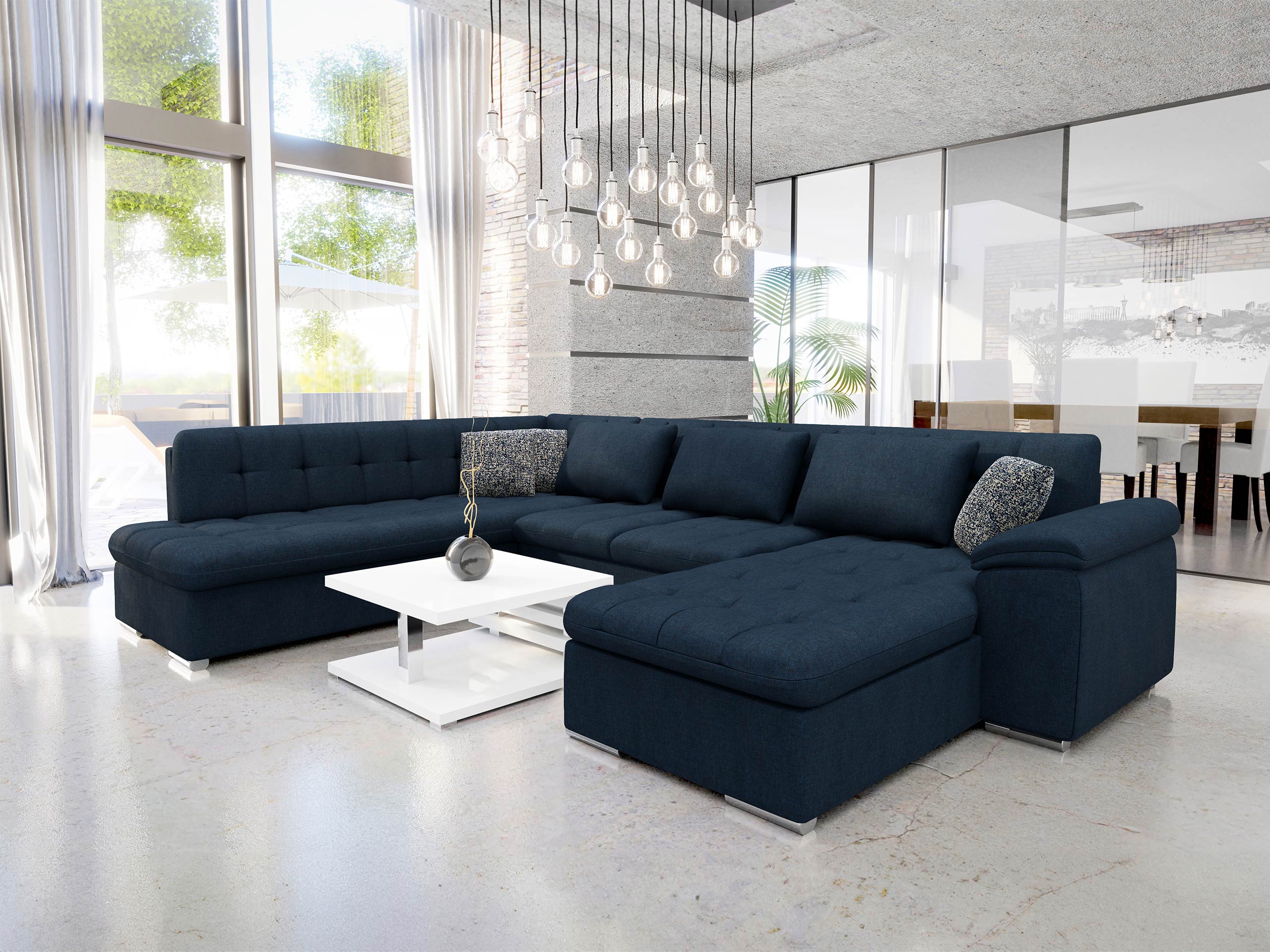 Ugaona sofa Comfivo 180 (Maya 09 + Corbett 78)