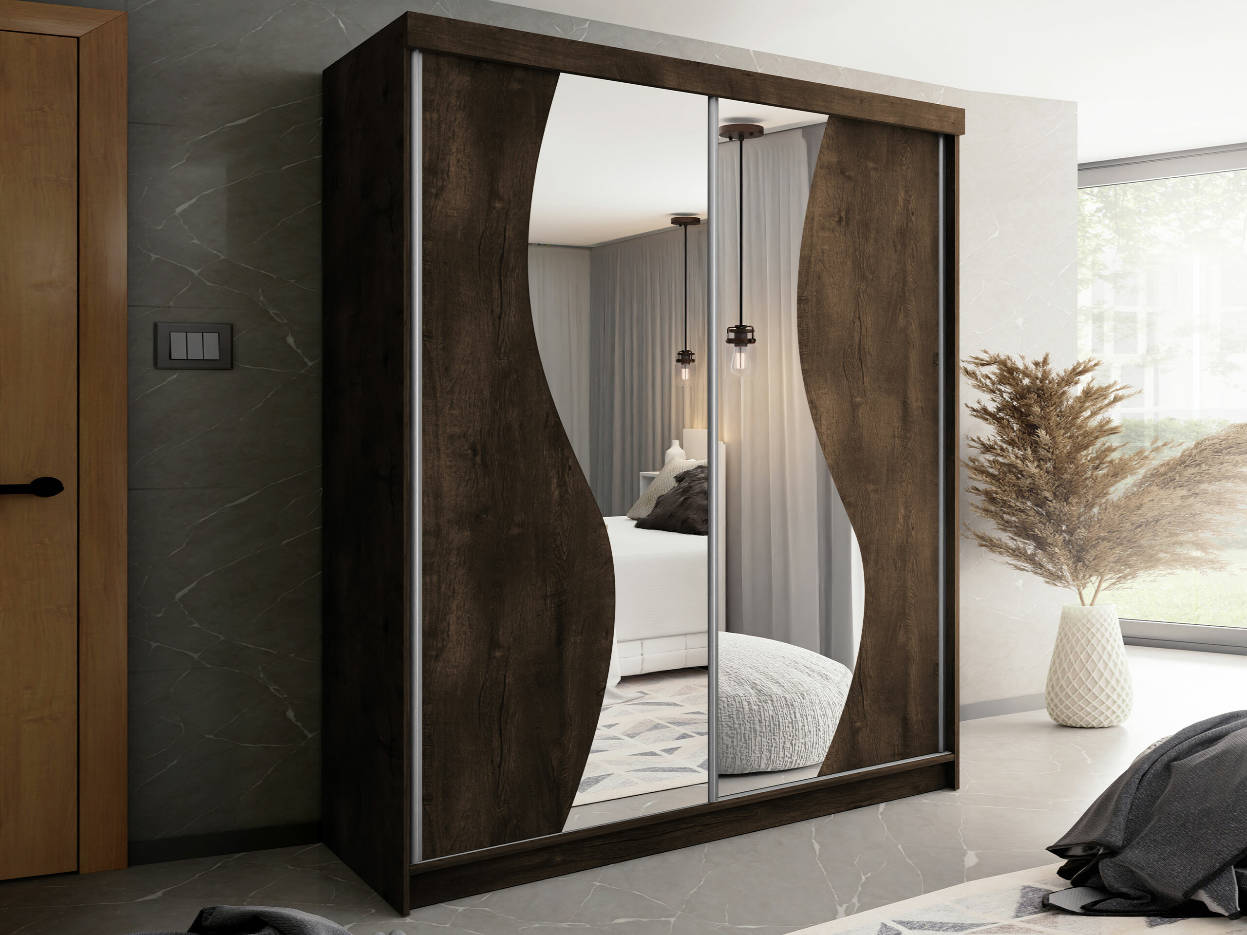 Ormar Dover 105 (Tamni jasen)