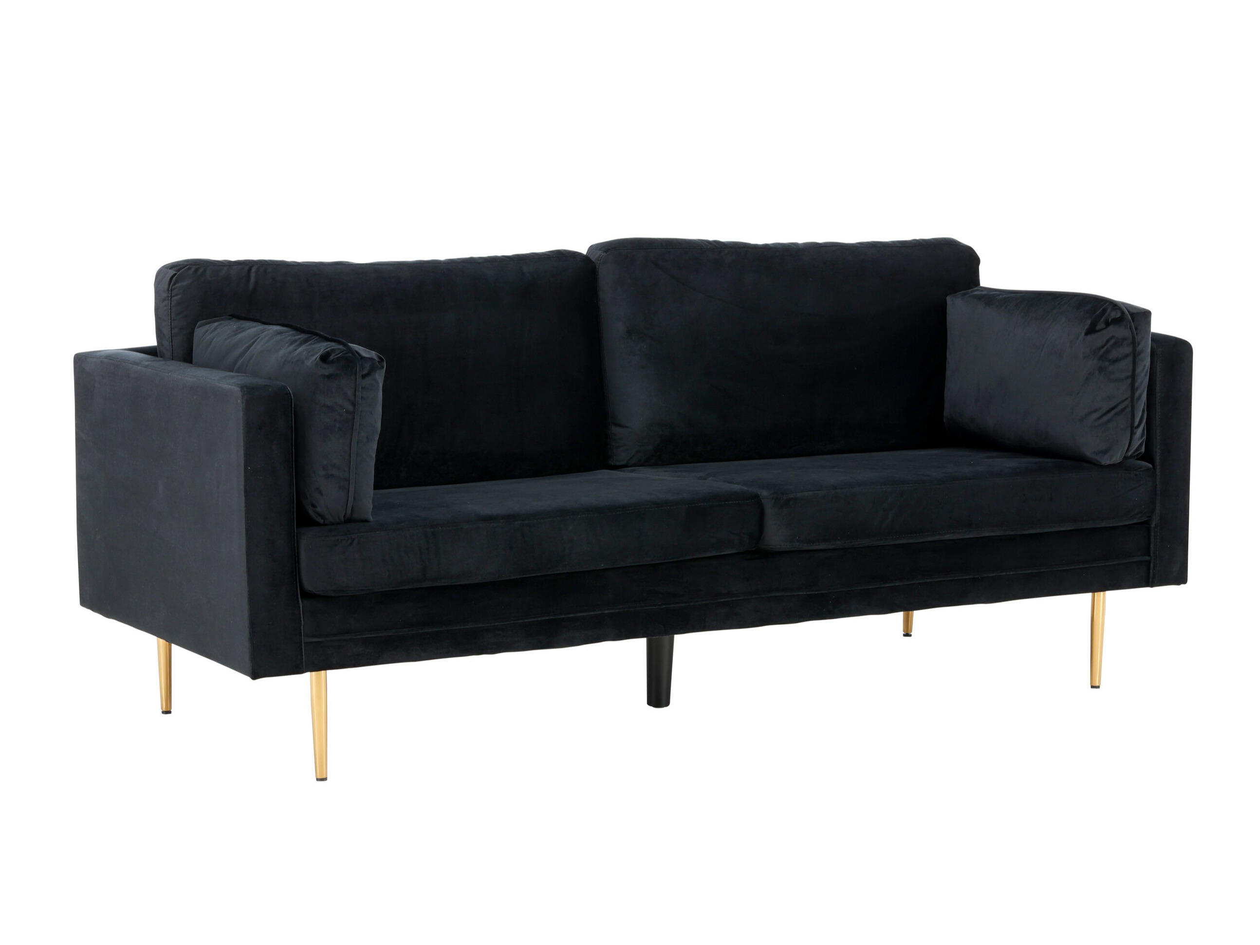 Sofa Dallas 101 (Crno + Zlatna)