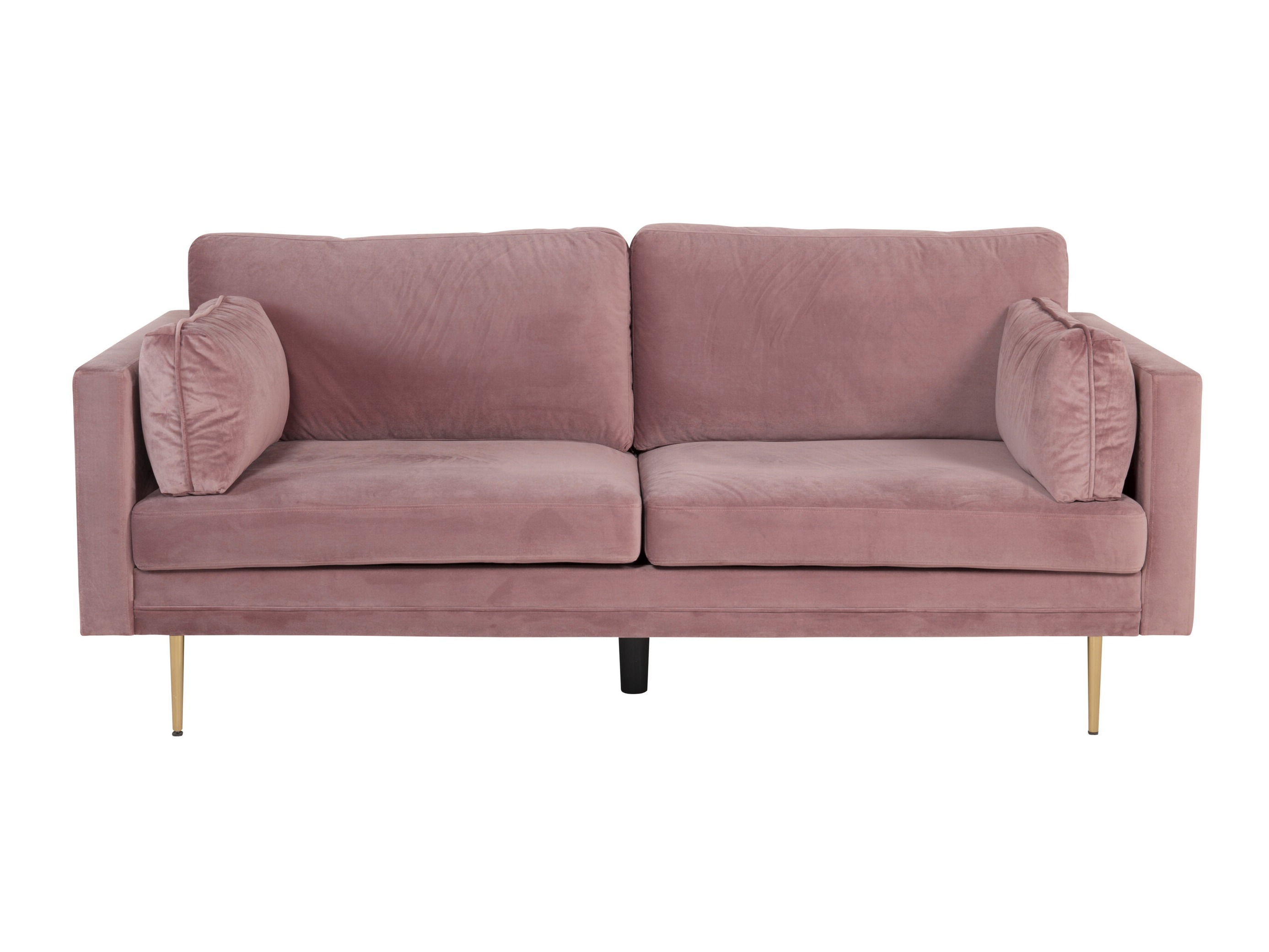 Sofa Dallas 101 (Prašnjavo ružičasta + Zlatna)