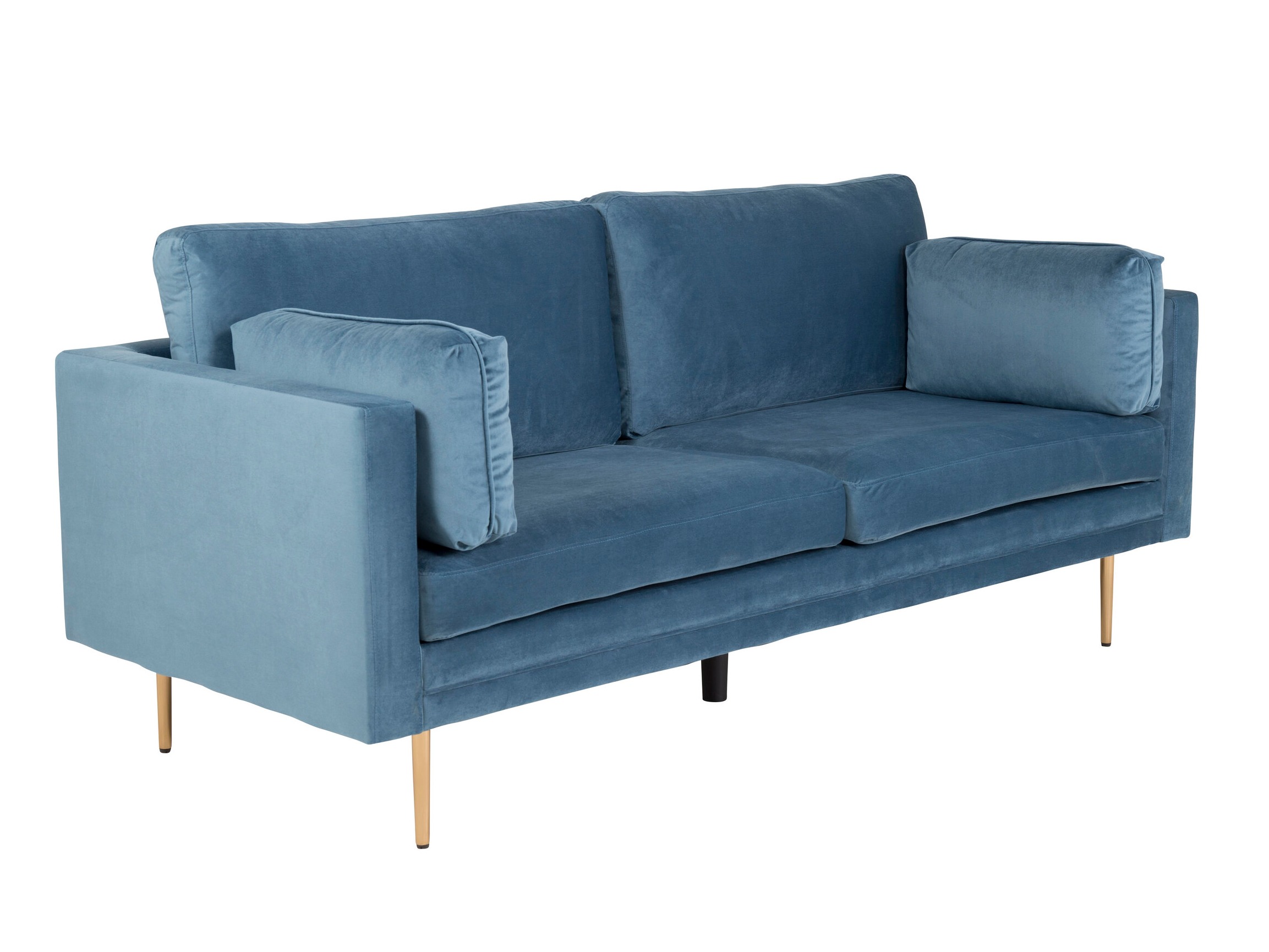 Sofa Dallas 101 (Tamno plavo + Zlatna)