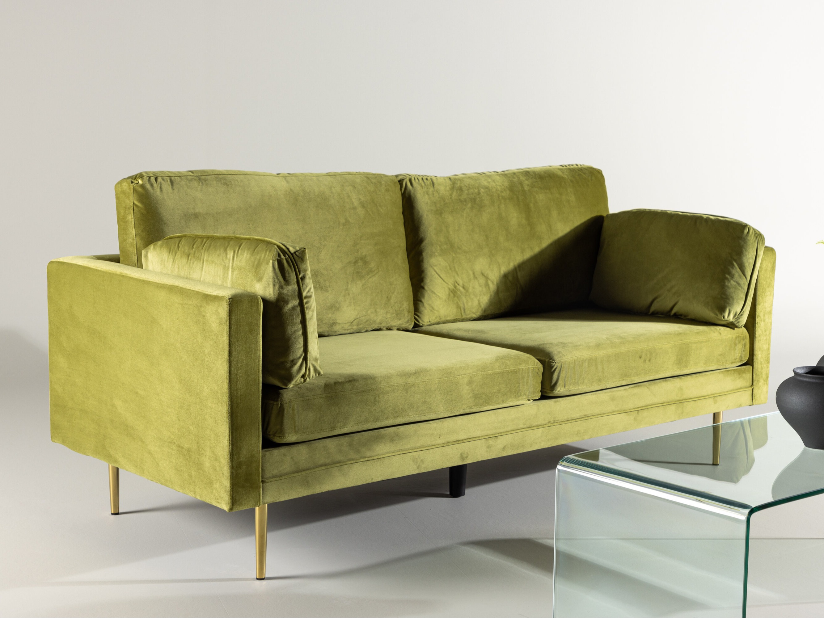 Sofa Dallas 101 (Zelena + Zlatna)