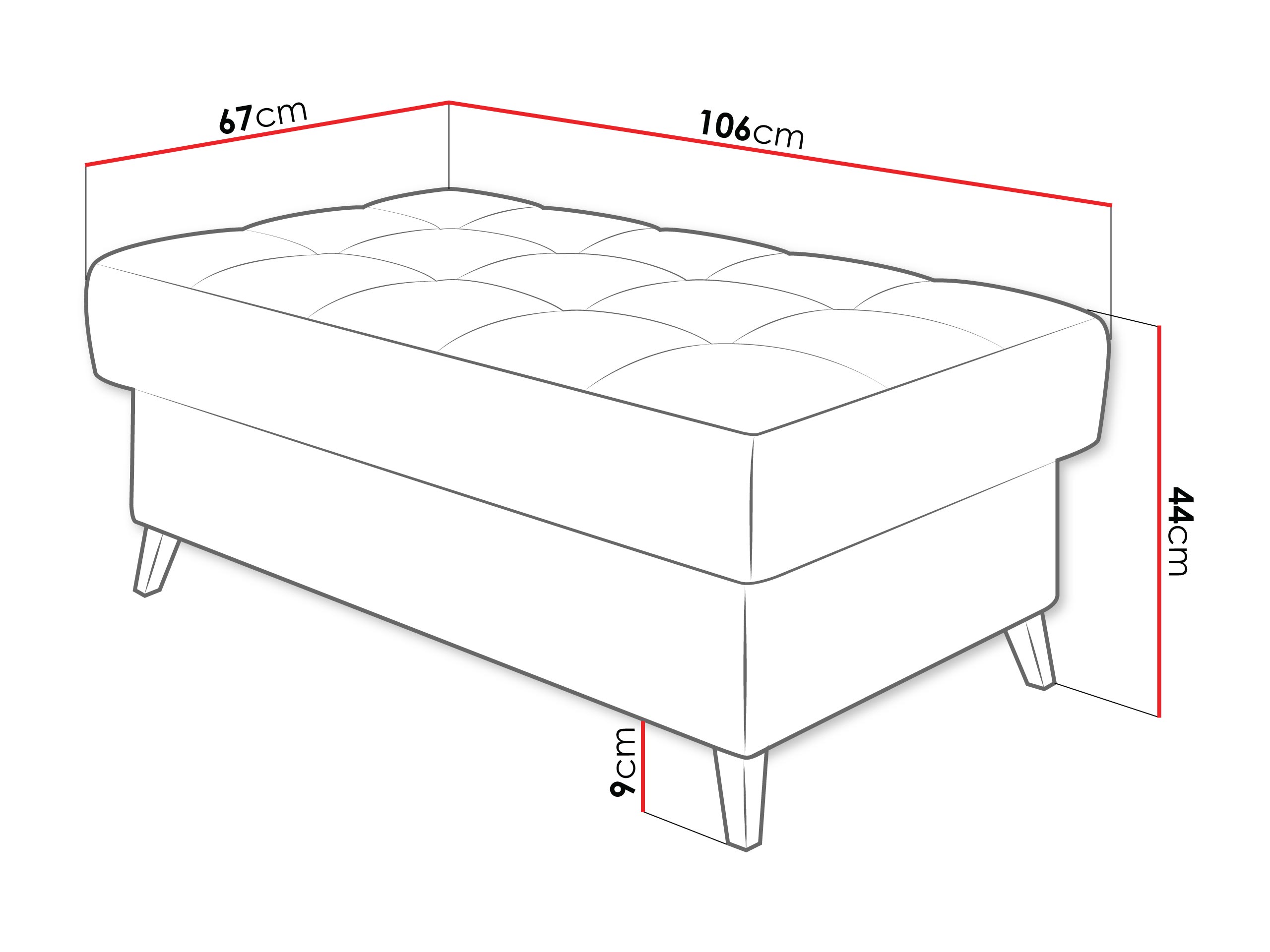 Tapacirana klupa Comfivo 236 (Zoya 04)