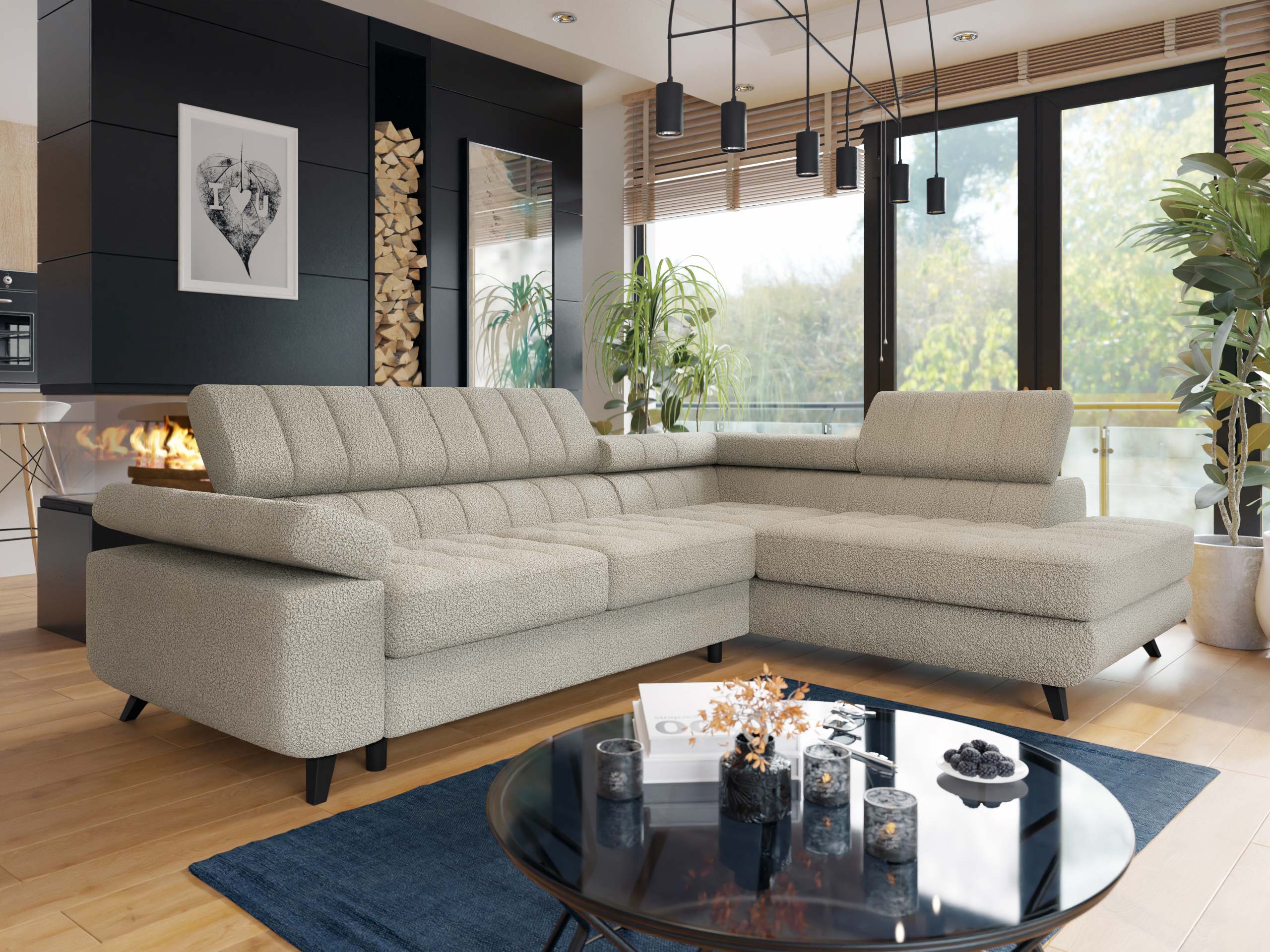 Ugaona sofa Comfivo 207 (Manza 22)