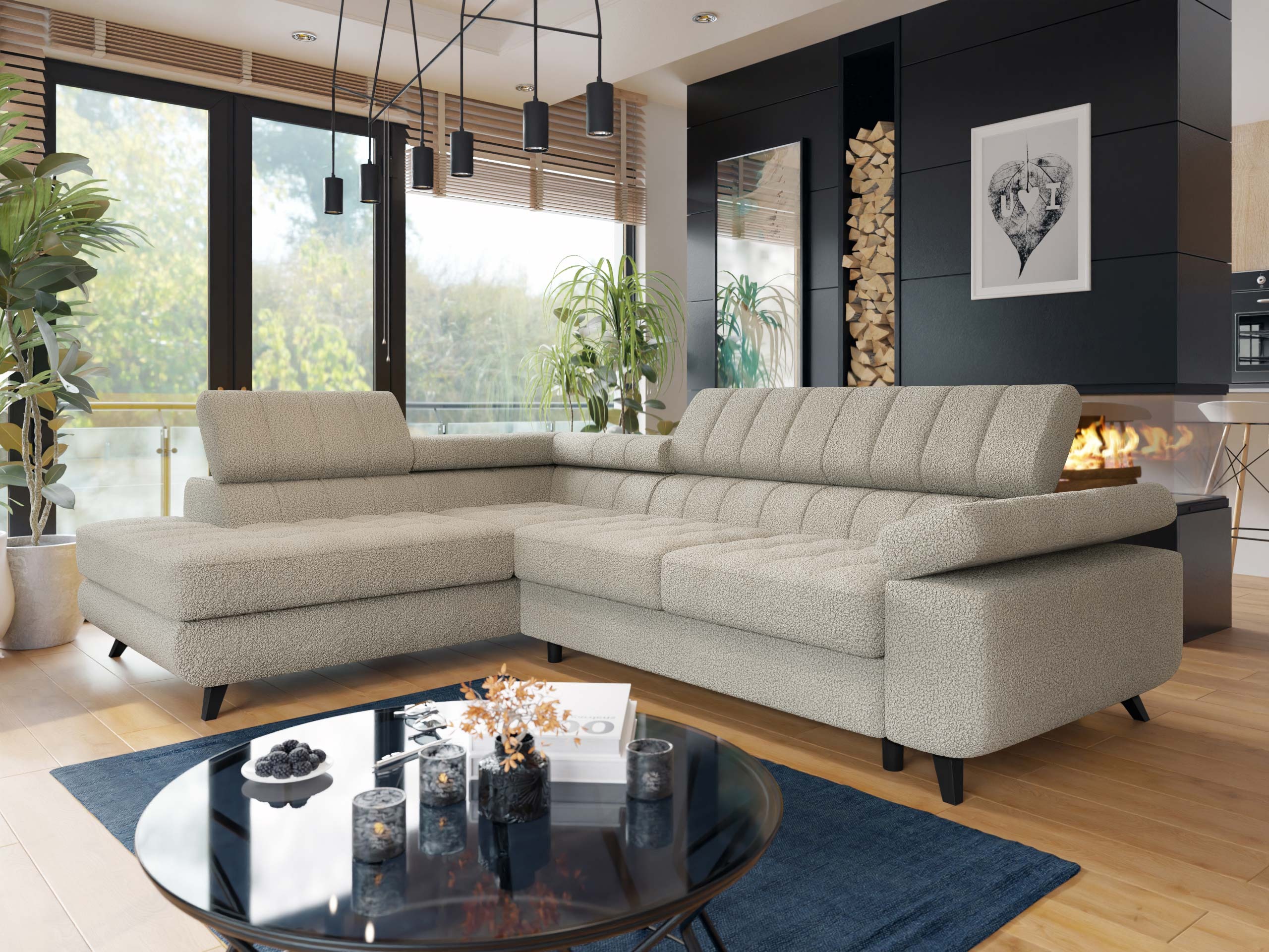 Ugaona sofa Comfivo 207 (Manza 22)