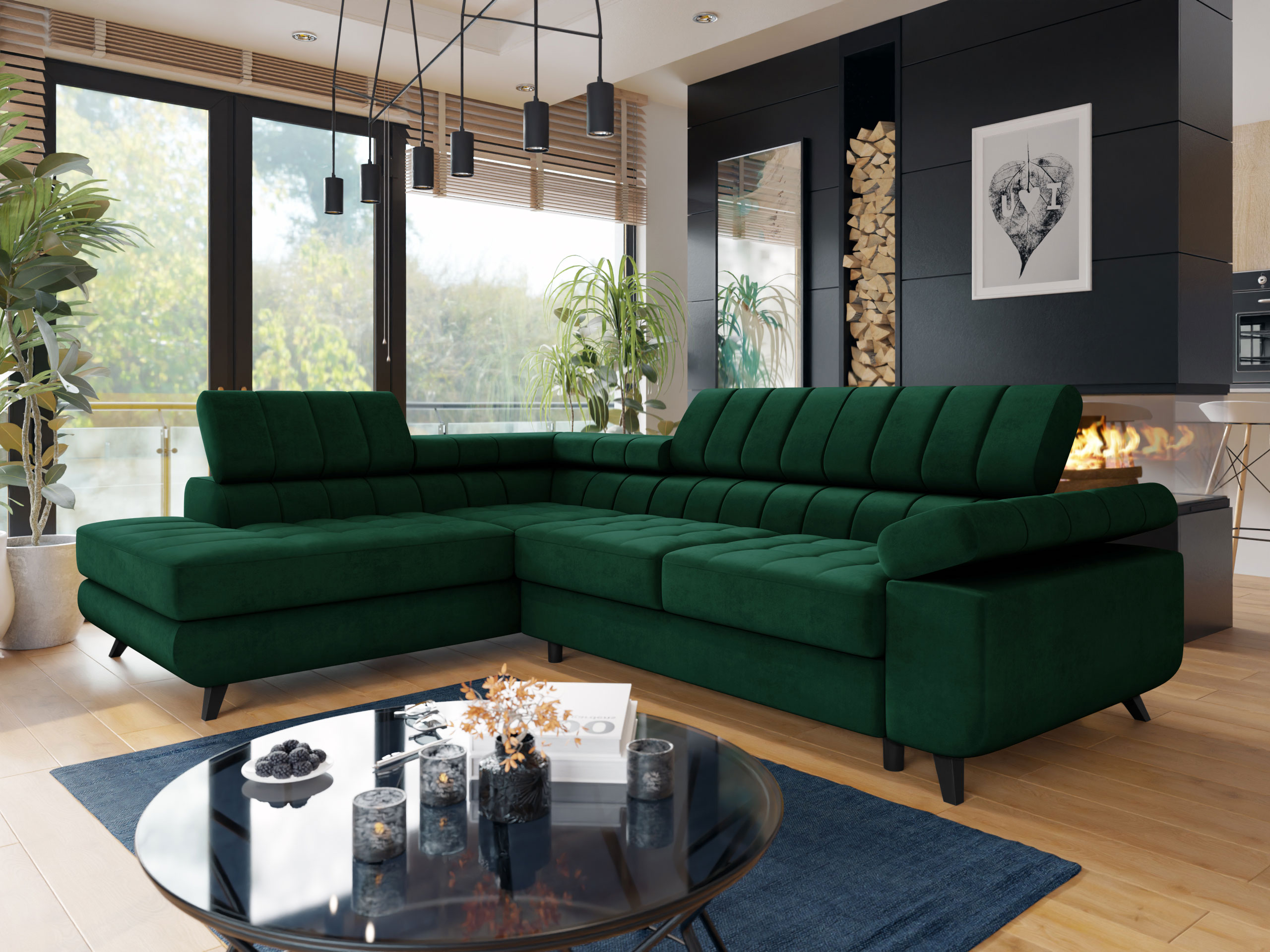 Ugaona sofa Comfivo 207 (Piane 26)