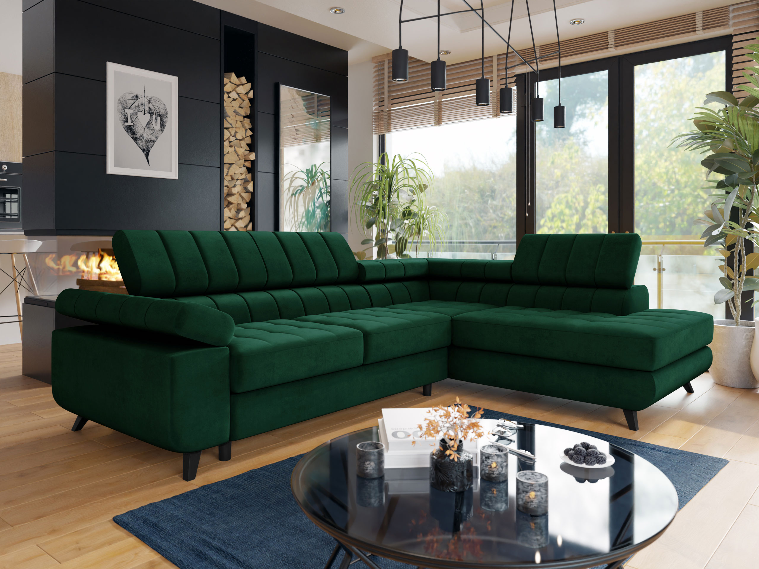 Ugaona sofa Comfivo 207 (Piane 26)