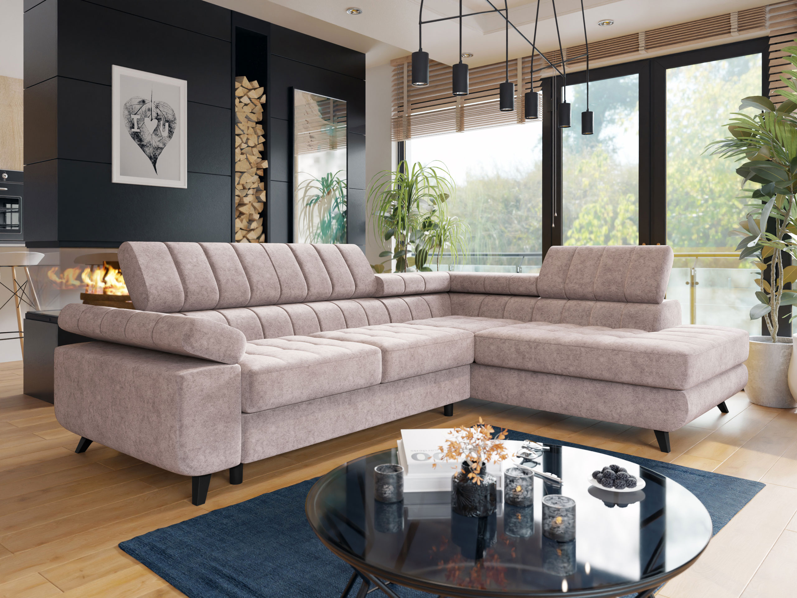 Ugaona sofa Comfivo 207 (Zoya 03)