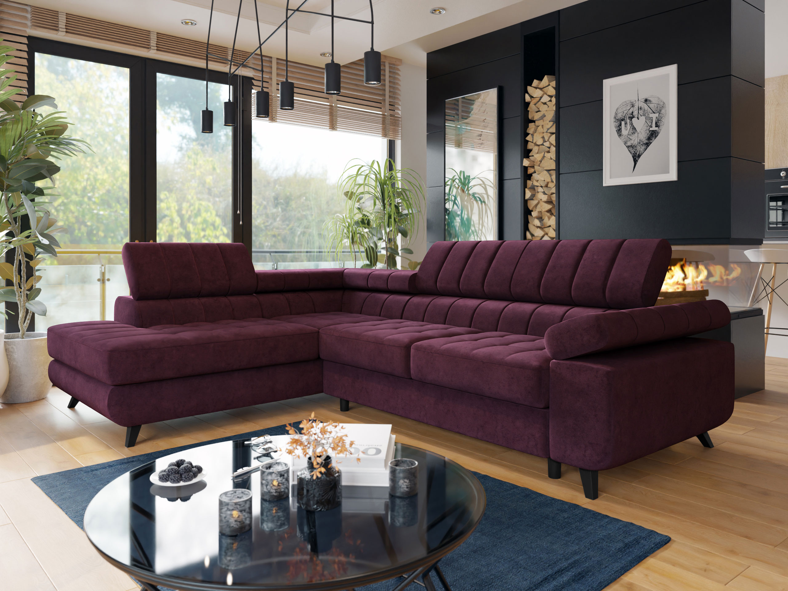 Ugaona sofa Comfivo 207 (Zoya 04)